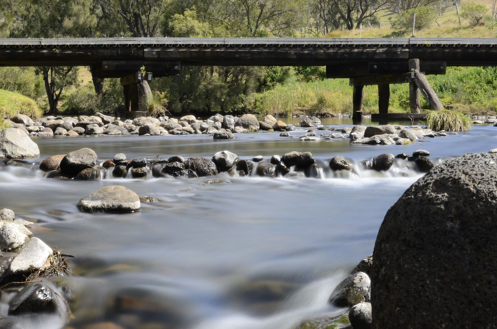Nikon D7000 sample photo. Water flowing, creek, landscape photography