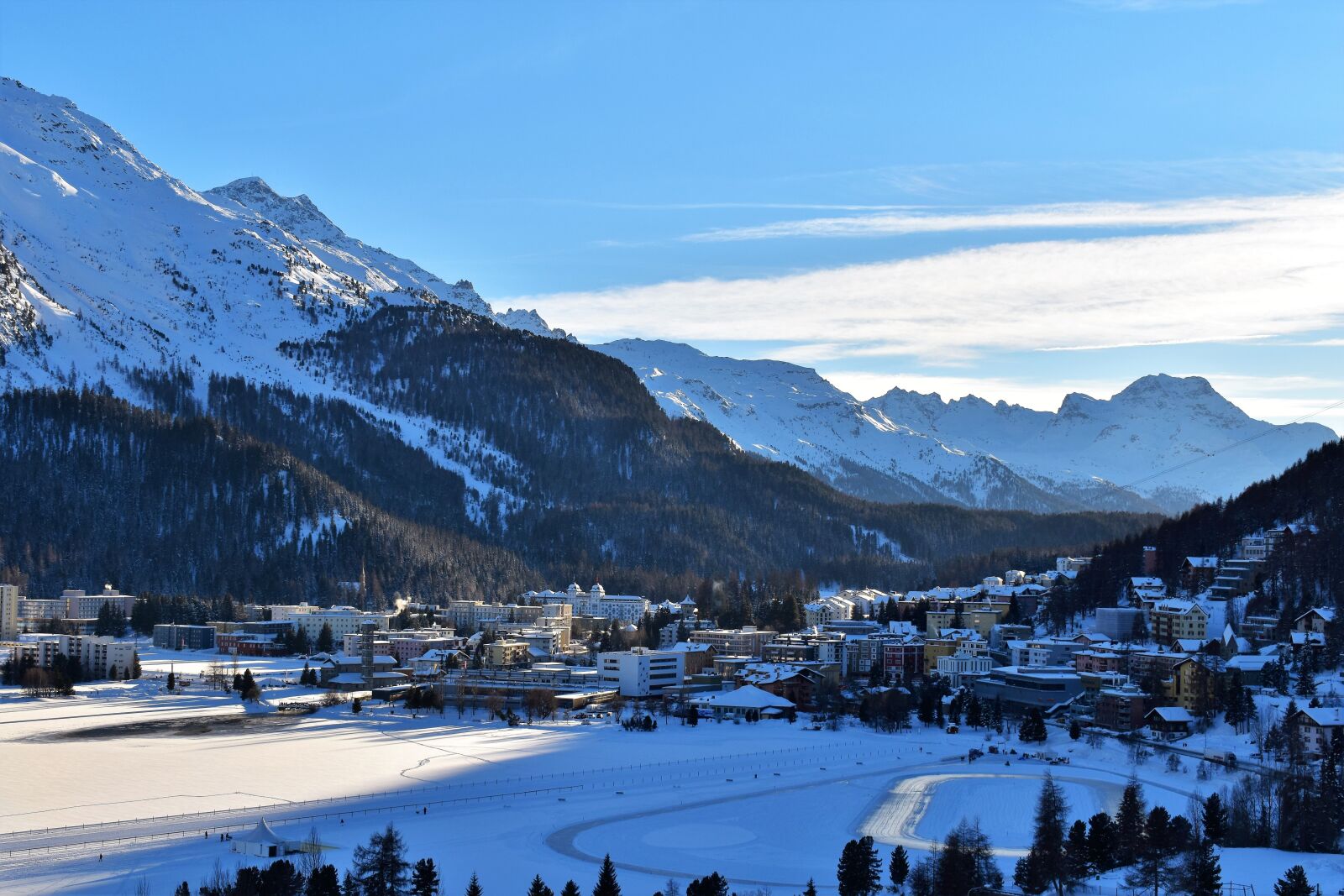 Nikon D5500 sample photo. Winter, mountains, ski area photography