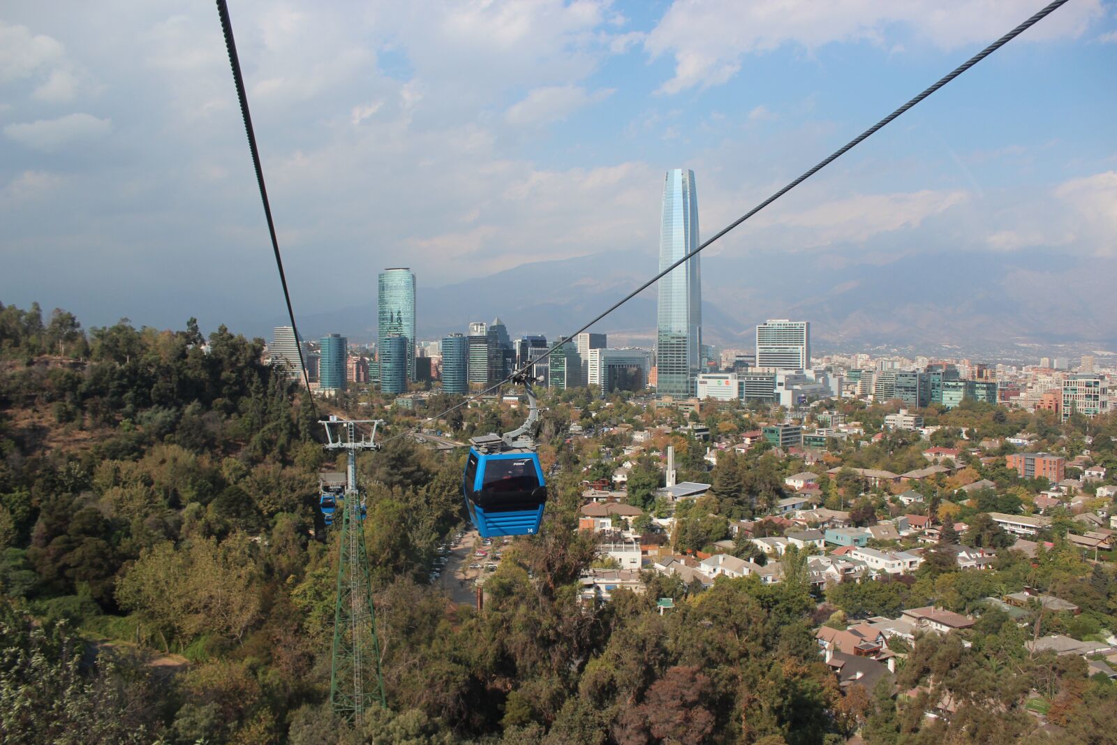 Canon EOS 600D (Rebel EOS T3i / EOS Kiss X5) sample photo. Aerial lift, santiago, chile photography