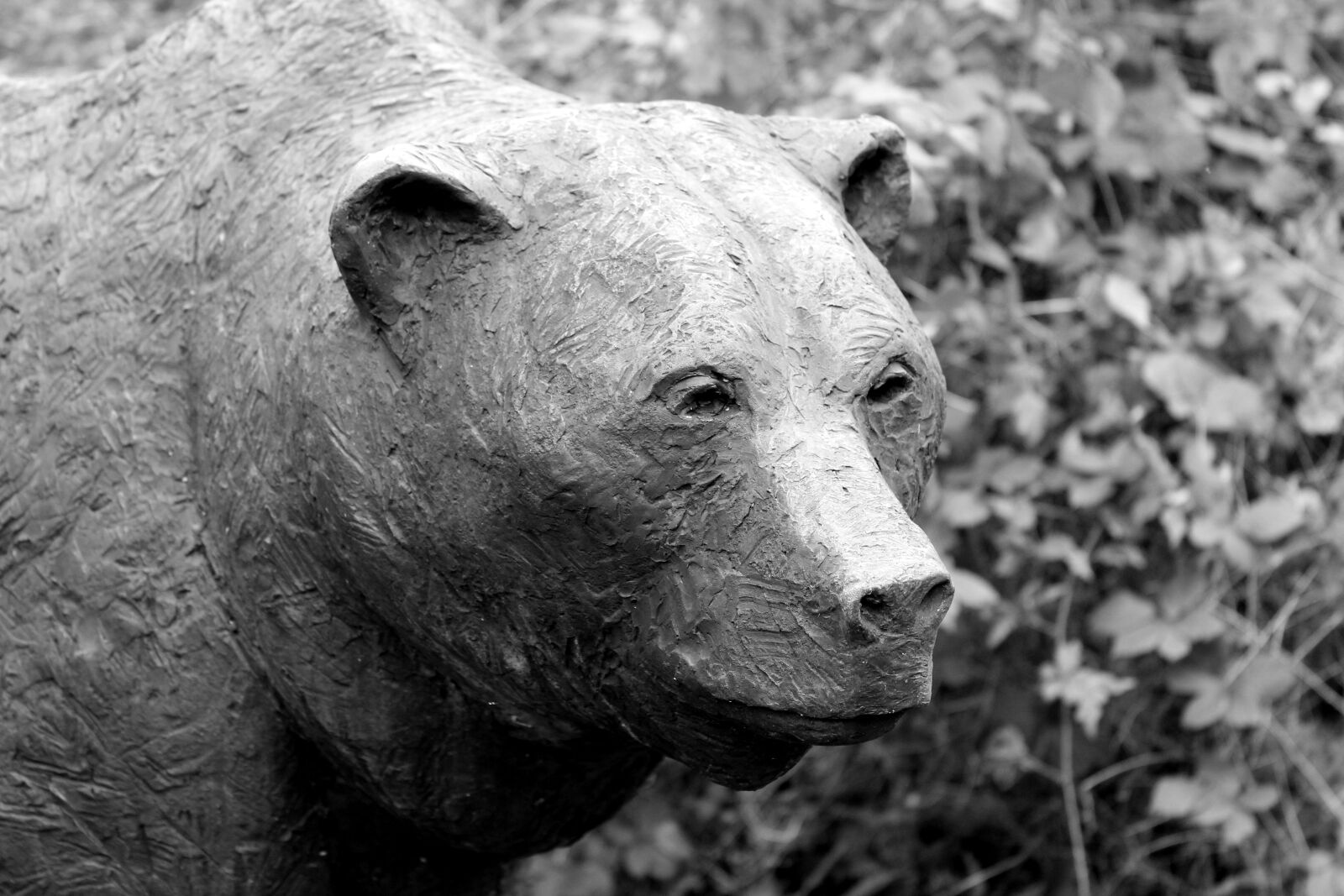 Canon EOS 1300D (EOS Rebel T6 / EOS Kiss X80) sample photo. Bear, brown bear, sculpture photography