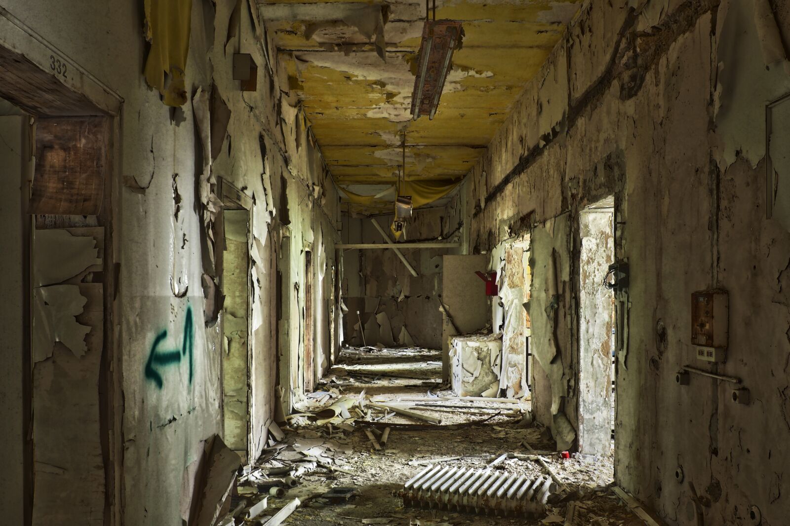 Olympus OM-D E-M10 sample photo. Lost places, abandoned, within photography