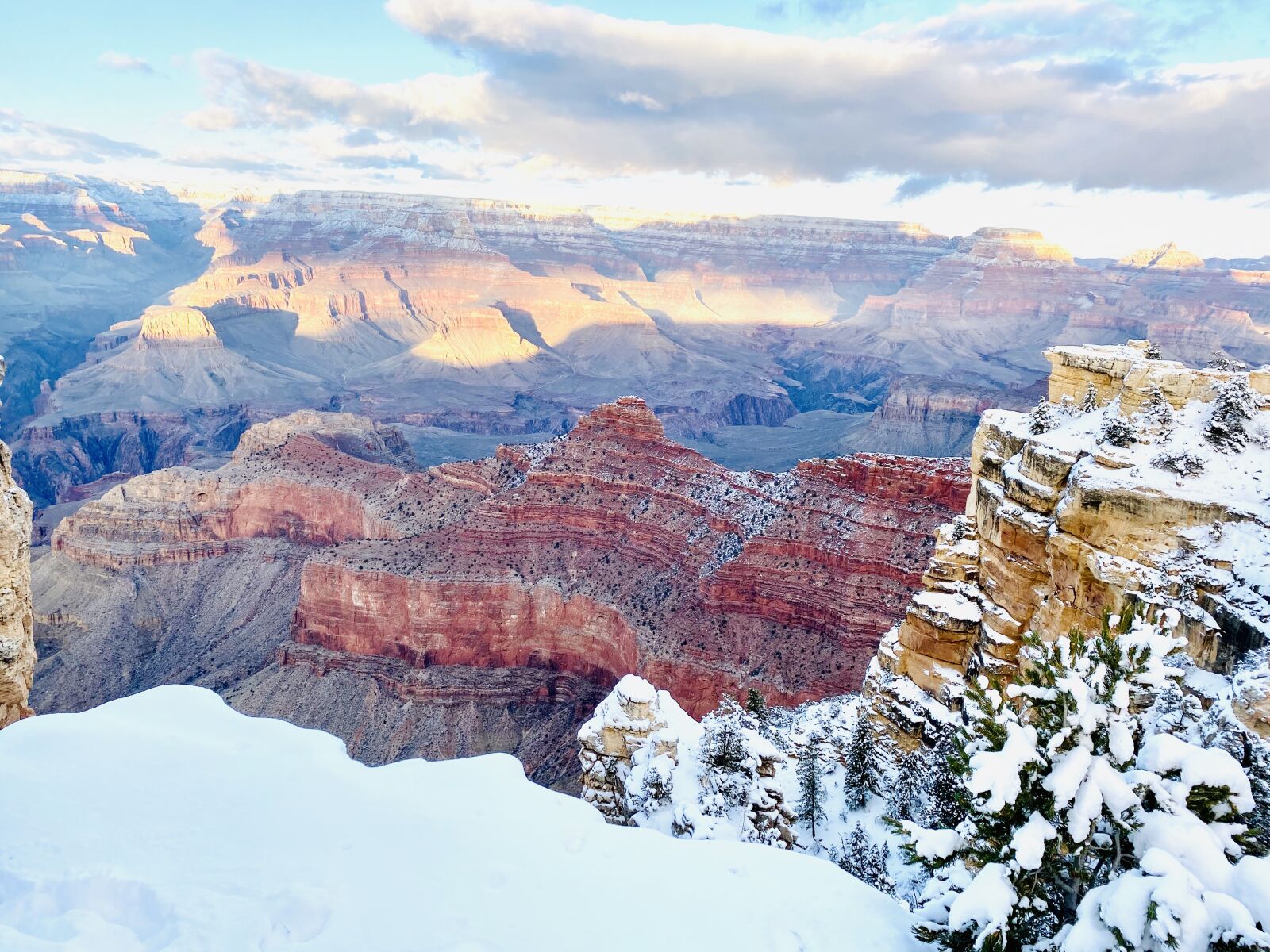 Apple iPhone 11 Pro Max sample photo. Grand canyon, ice, landscape photography