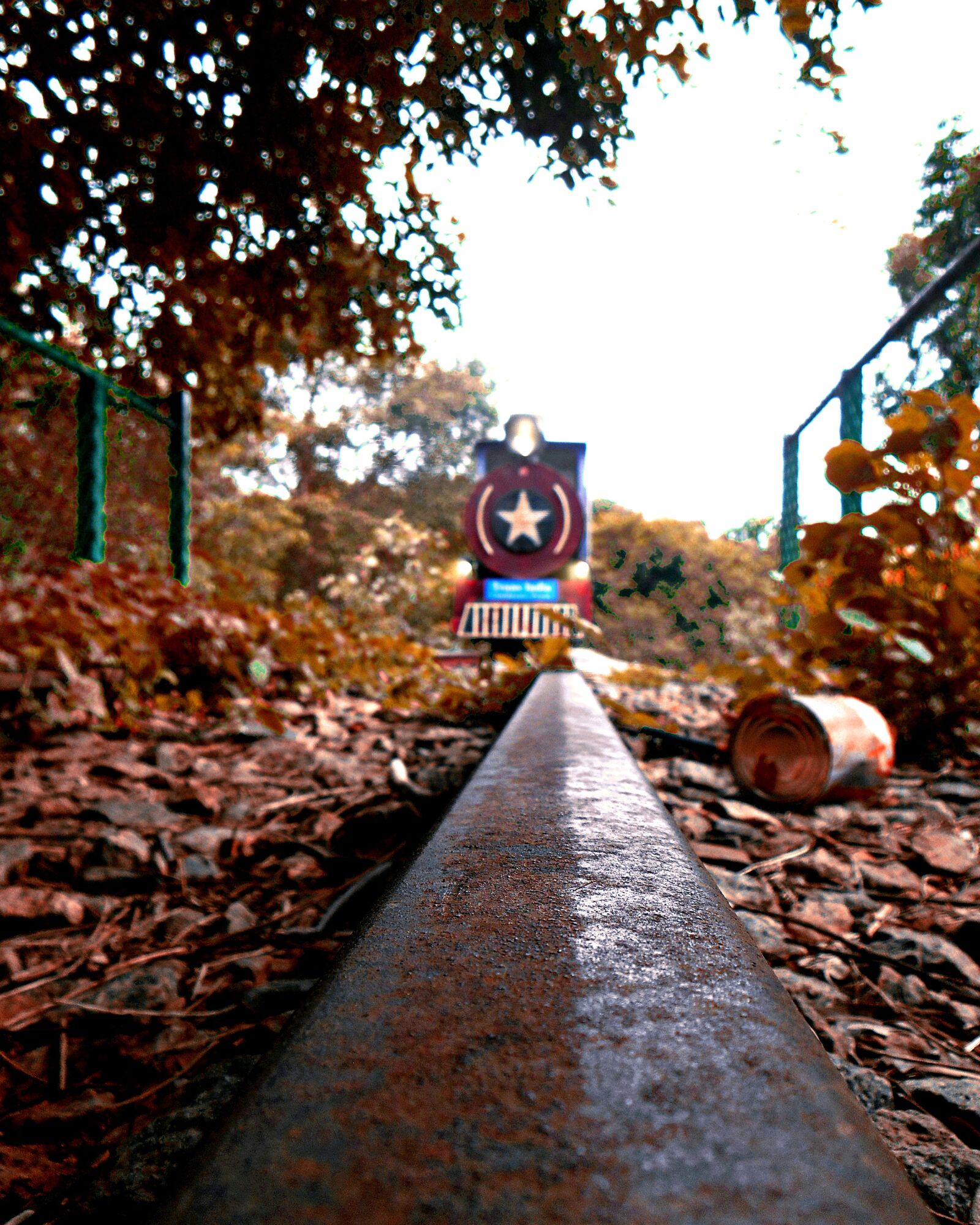 Nikon Coolpix S3500 sample photo. Train, track, railway photography