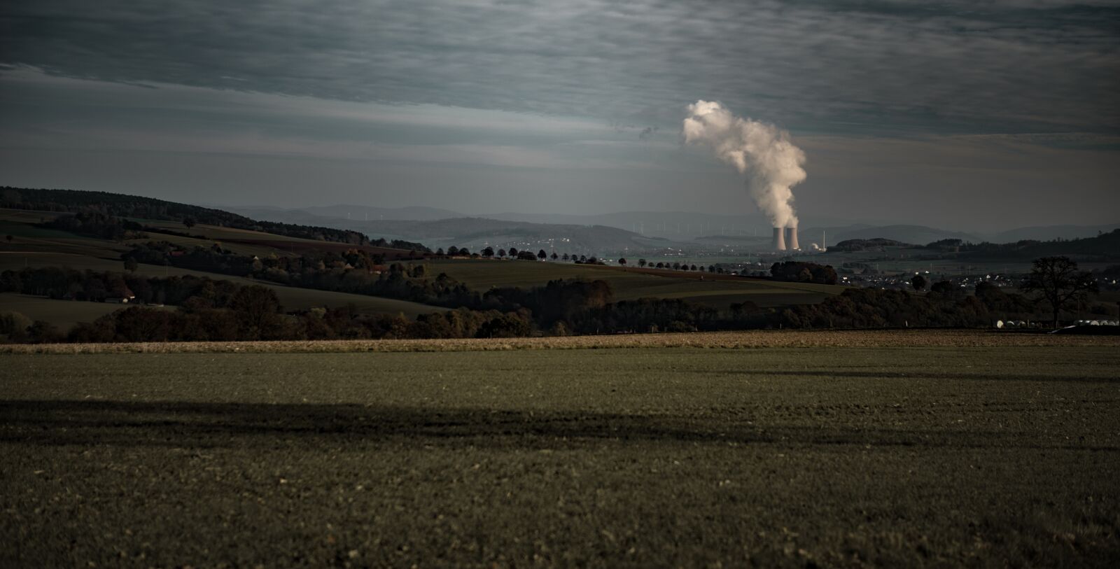Sony a7S II + Sony DT 50mm F1.8 SAM sample photo. Landscape, power plant, energy photography