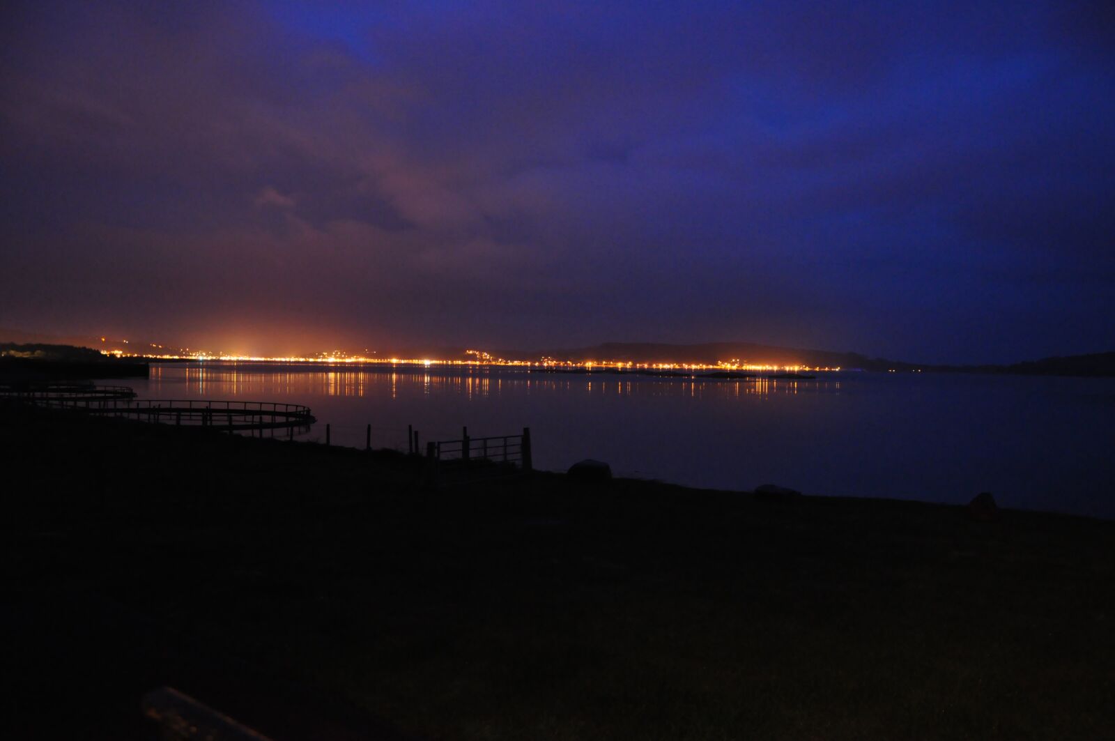 Nikon D90 sample photo. Isle of bute, loch photography