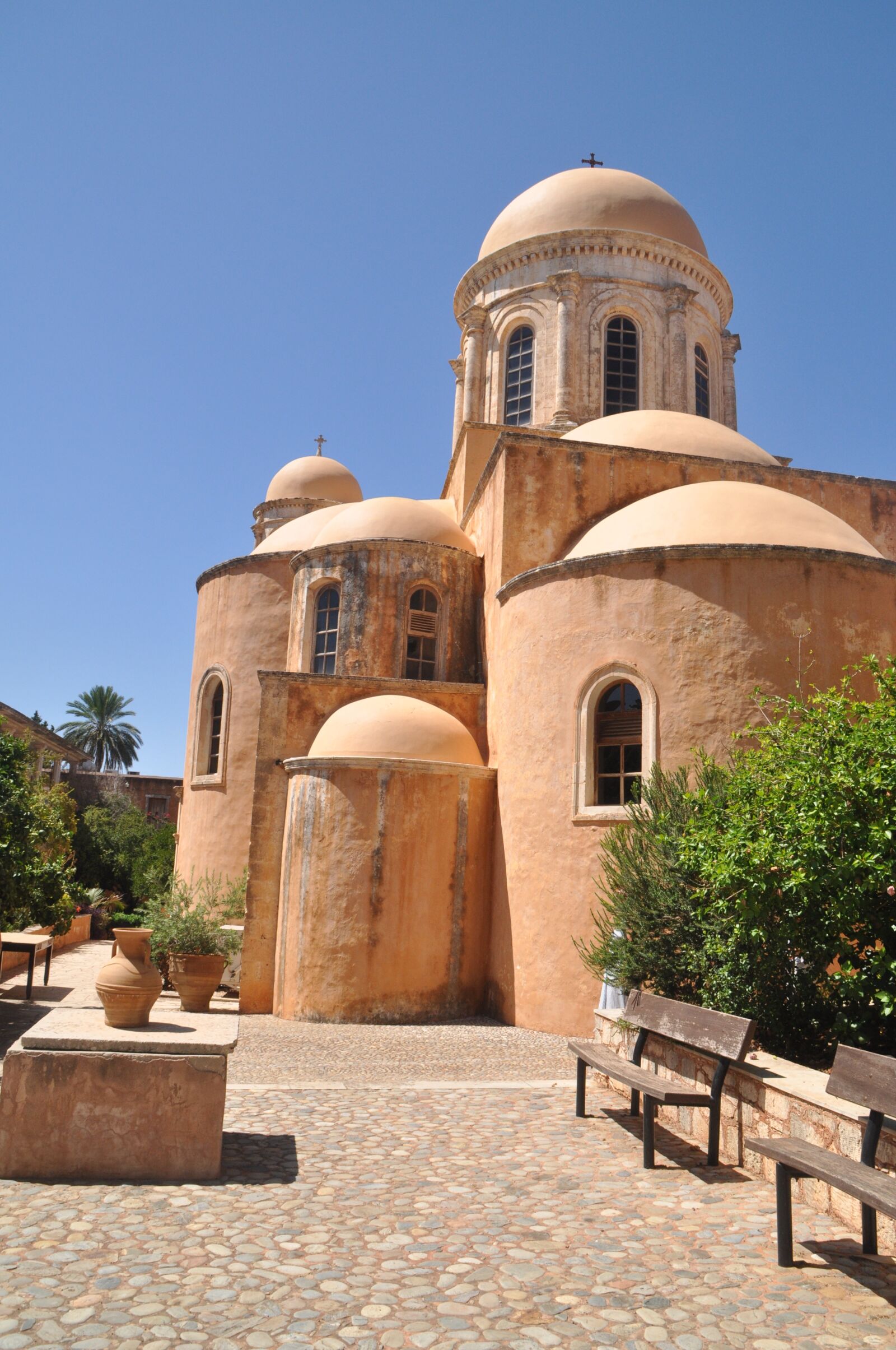 Nikon D5000 sample photo. Monastery, old, greece photography