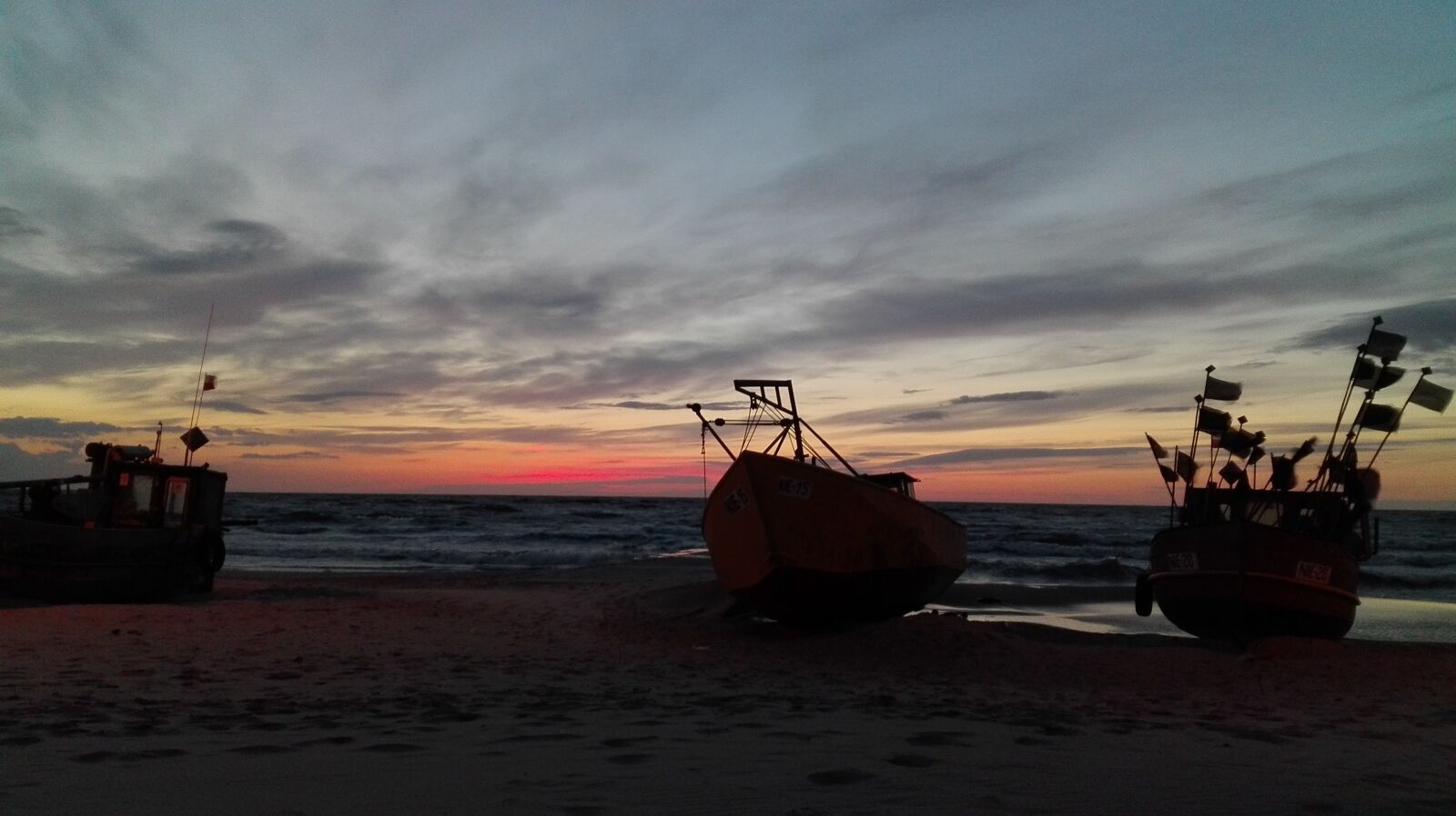 HUAWEI P8 Lite sample photo. Evening, sea, beach photography