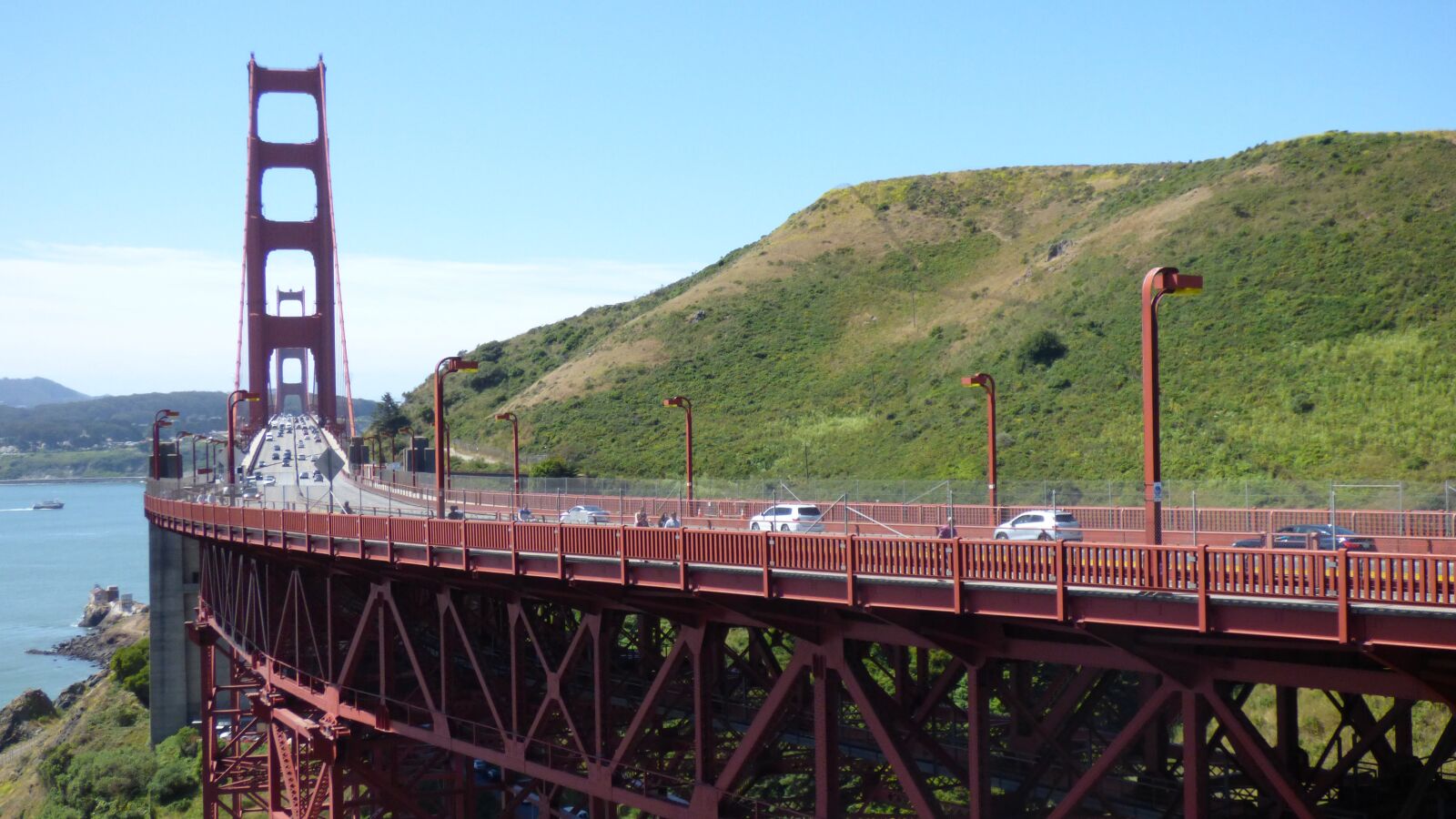 Panasonic DMC-FZ72 sample photo. Bridge, san francisco, golden photography