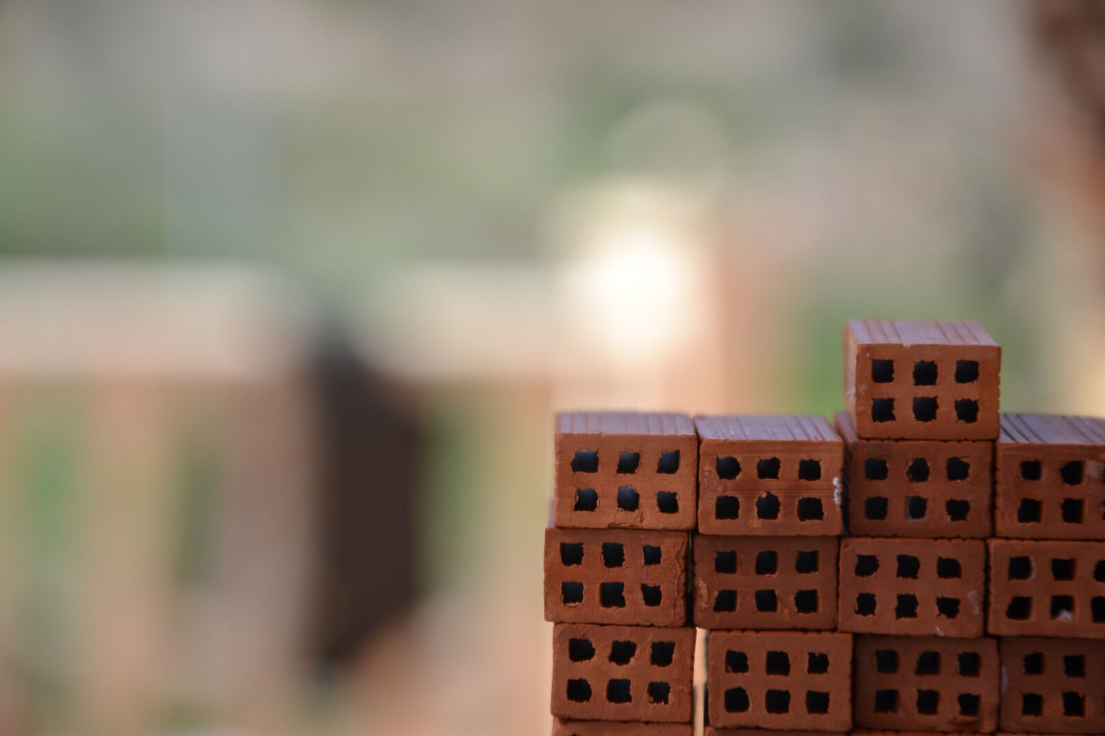 Nikon D3100 sample photo. Brick, stack, model photography