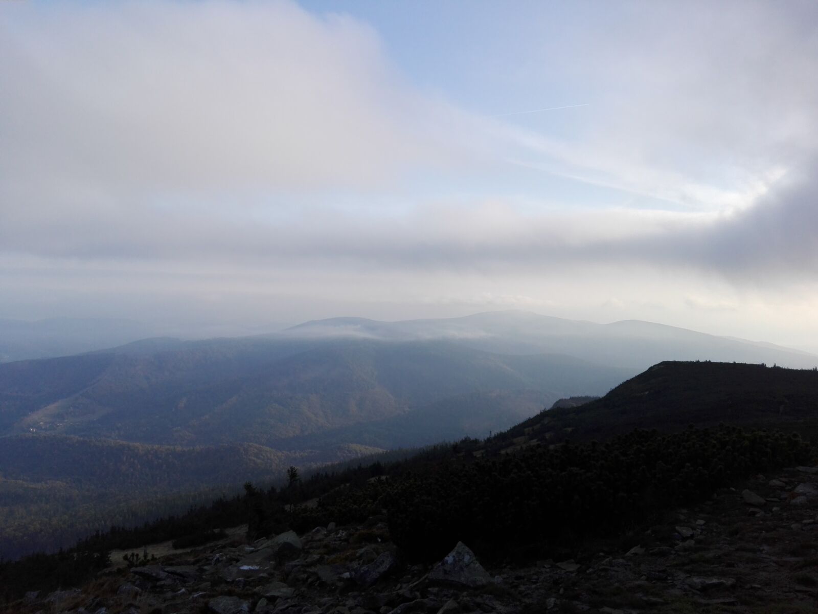 HUAWEI P8 Lite sample photo. Mountains, views, babia mountain photography