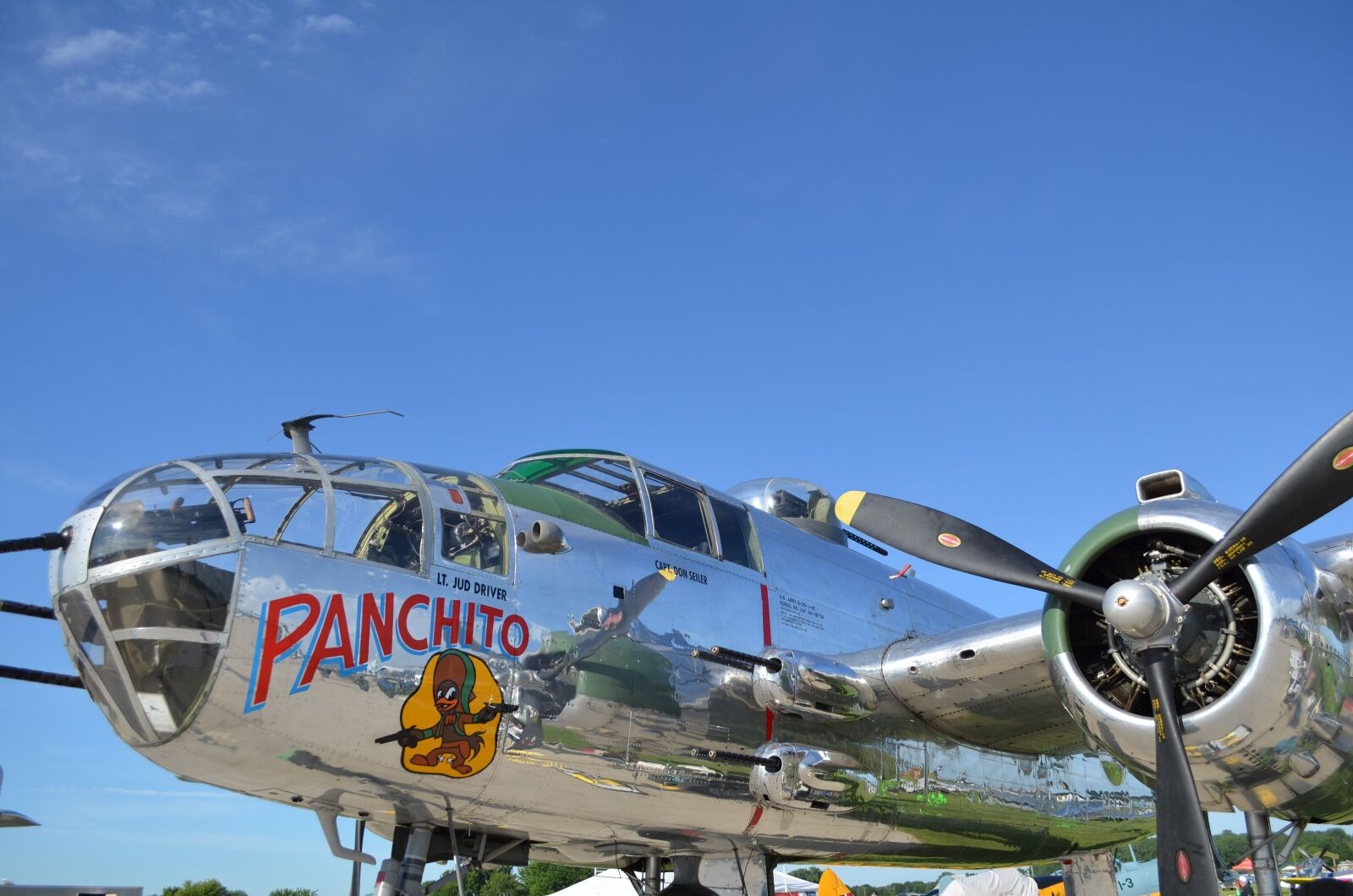 Nikon D5100 sample photo. Aircraft, b25, vintage photography