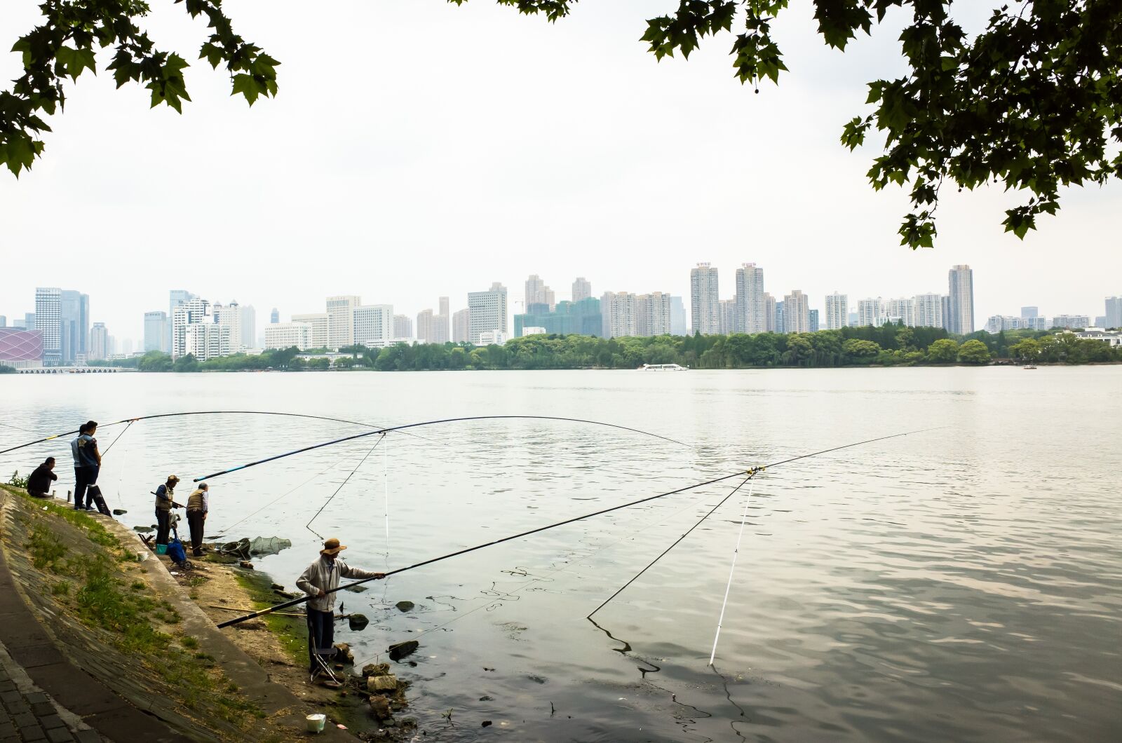 Ricoh GR sample photo. Fishing, city, ship photography