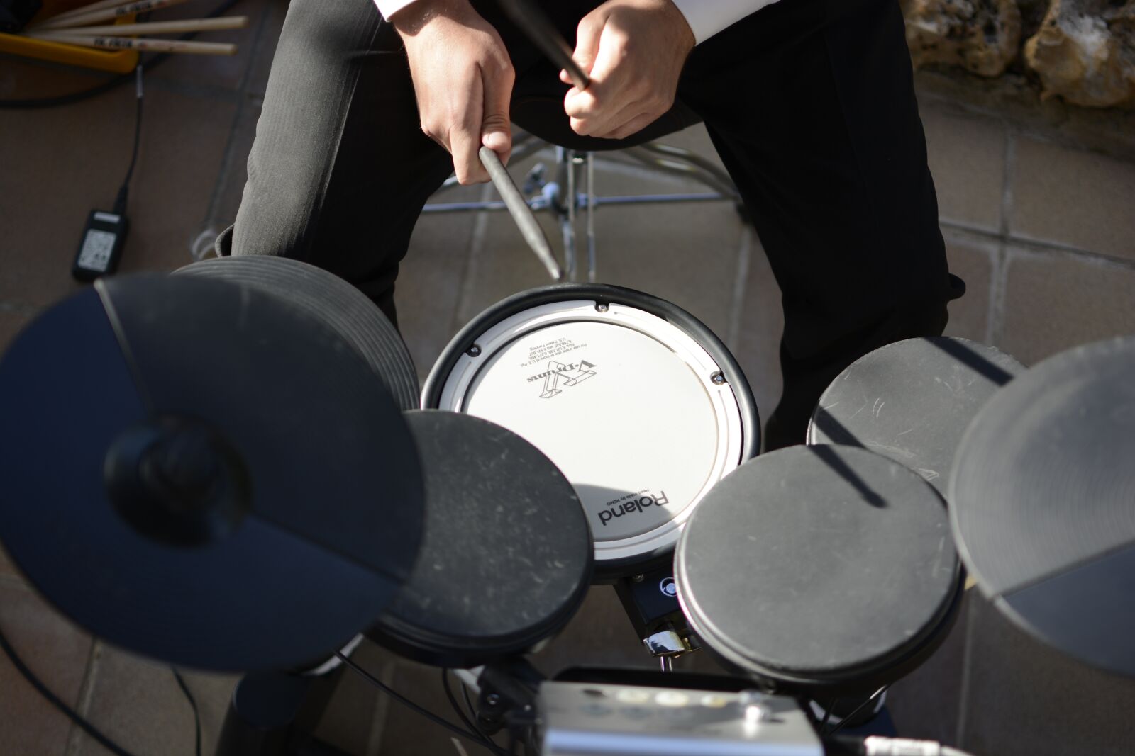 Nikon D5200 sample photo. Battery, instrument, music photography