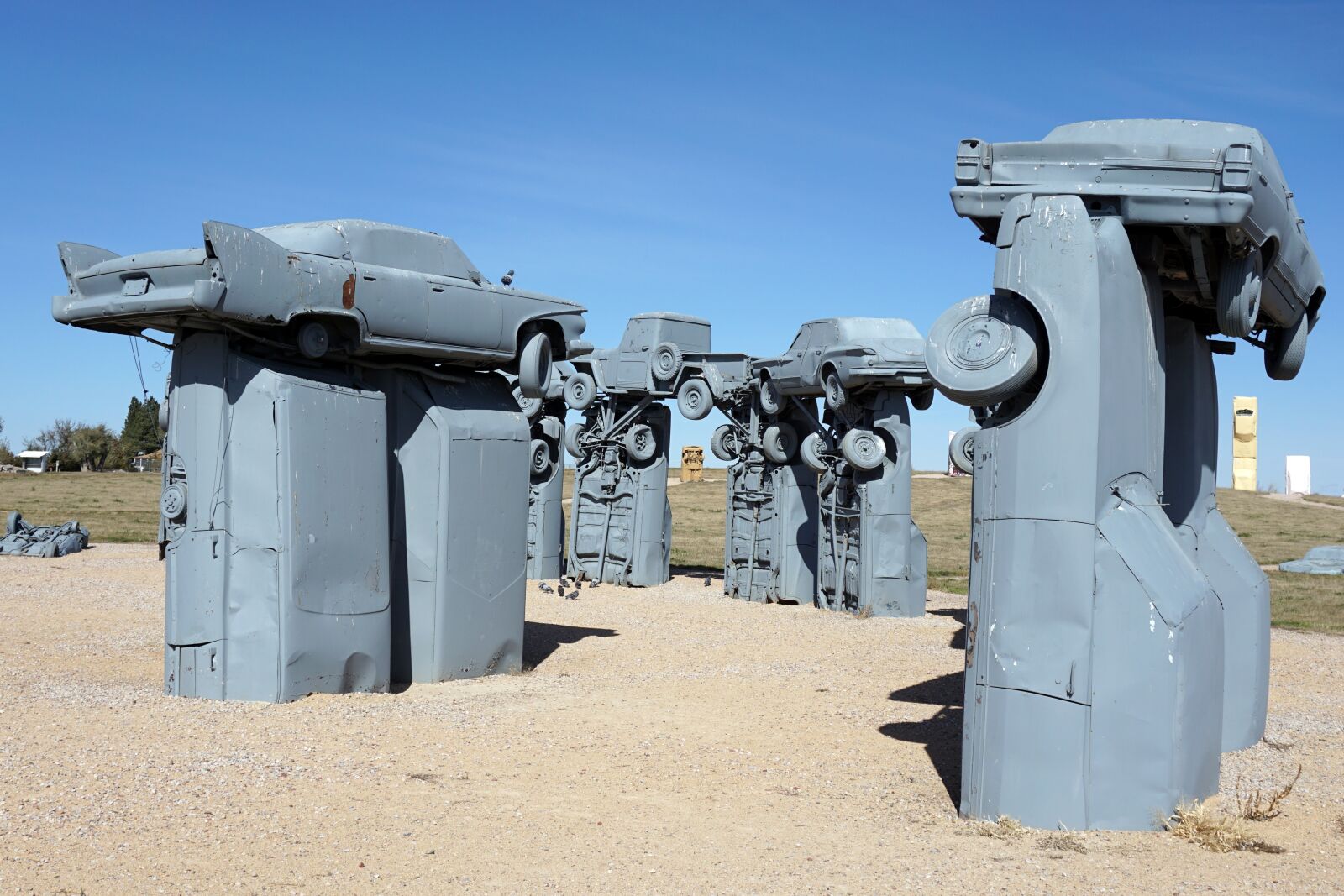Sony a6000 sample photo. Carhenge, car, art photography