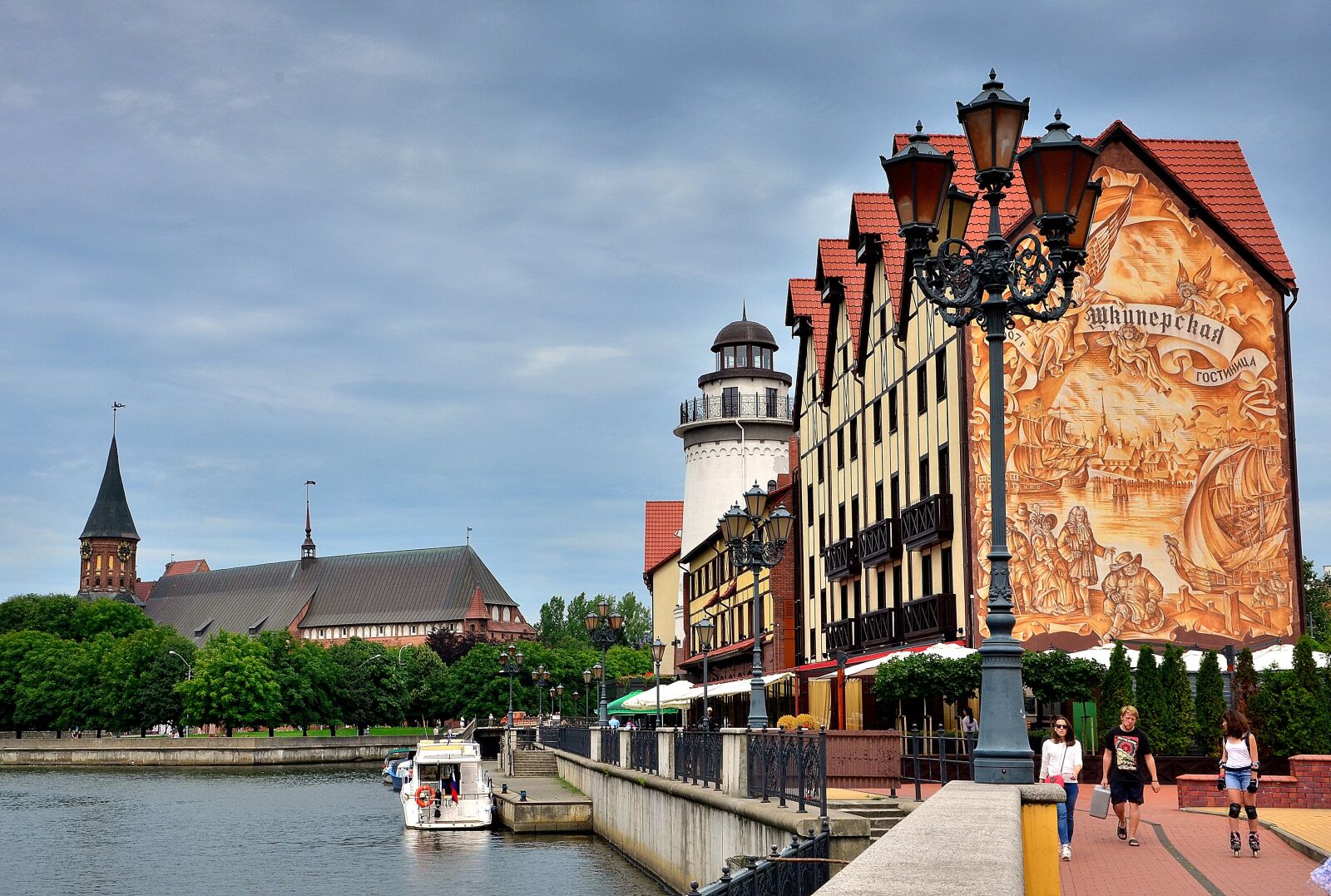 Nikon D5100 sample photo. City, kaliningrad, quay photography