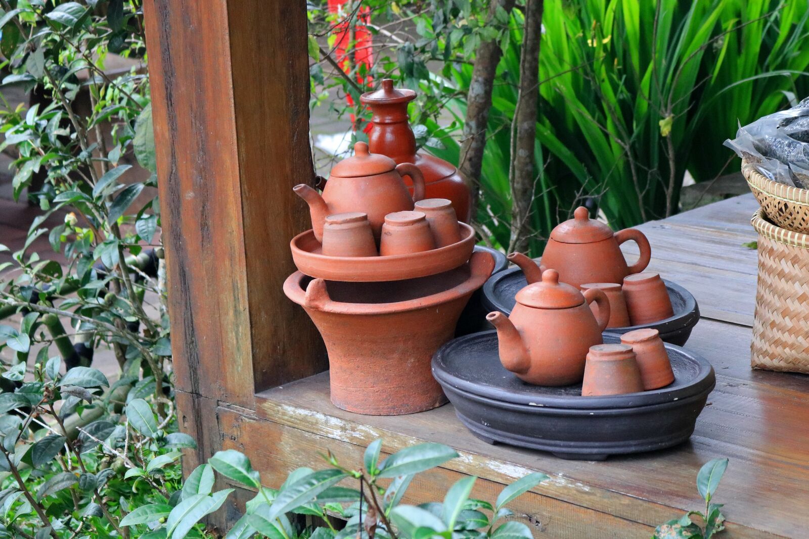 Canon EOS 750D (EOS Rebel T6i / EOS Kiss X8i) sample photo. Pot, pottery, garden photography