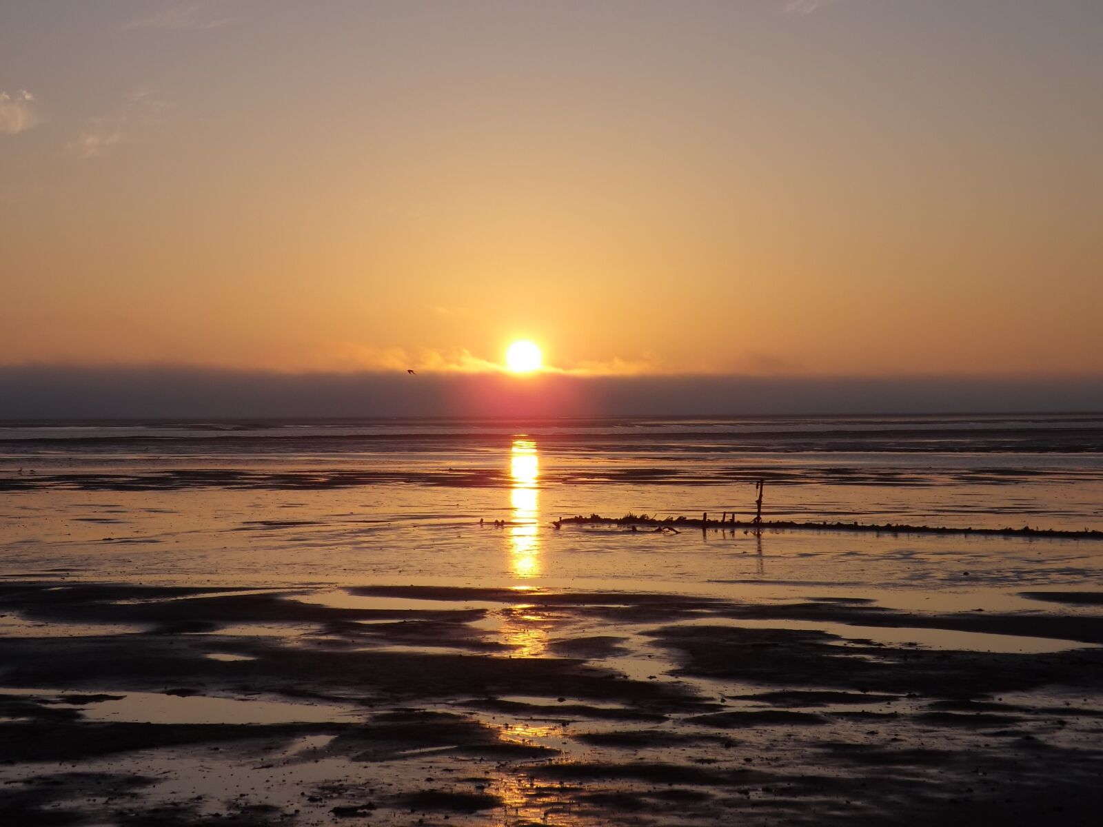 Fujifilm FinePix S4500 sample photo. Sunset, watts, island photography