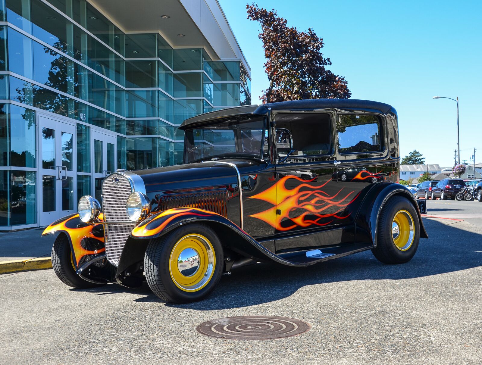 Nikon D5100 sample photo. Usa, america, hot rod photography