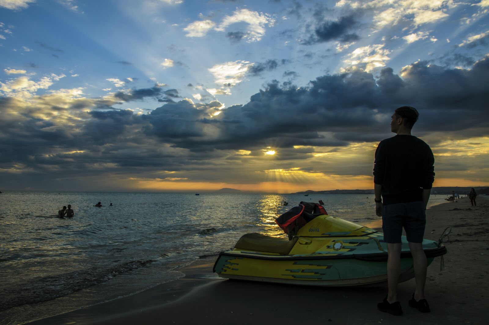 Nikon D300 sample photo. Sea, cano, sunset photography