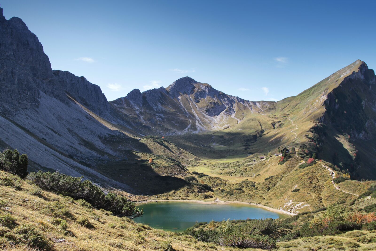 Canon EOS 7D sample photo. Tannheimertal, bergsee, mountains photography