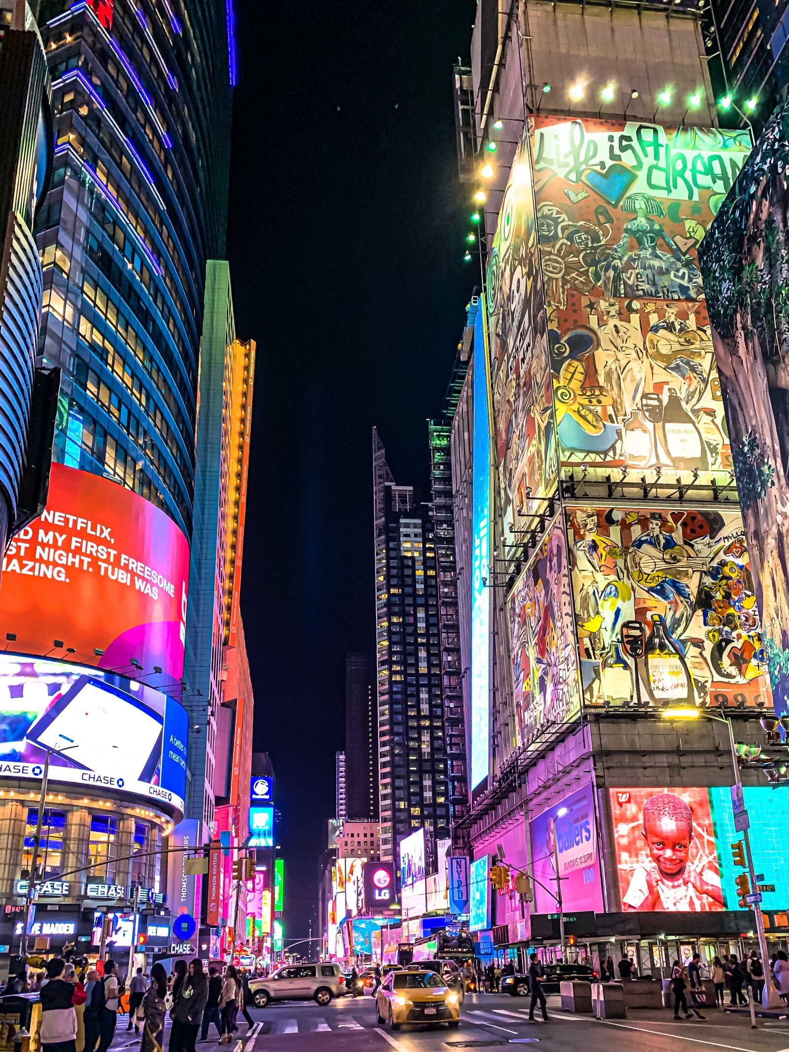 Apple iPhone XS sample photo. New york, time, broadway photography