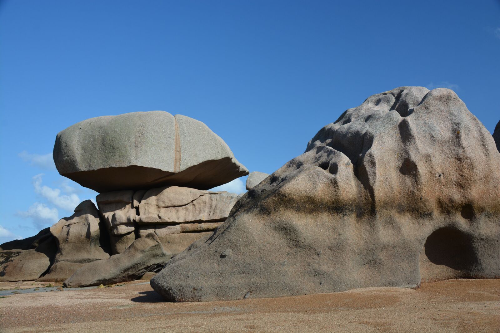 Nikon D7100 sample photo. Brittany, sea, rock photography