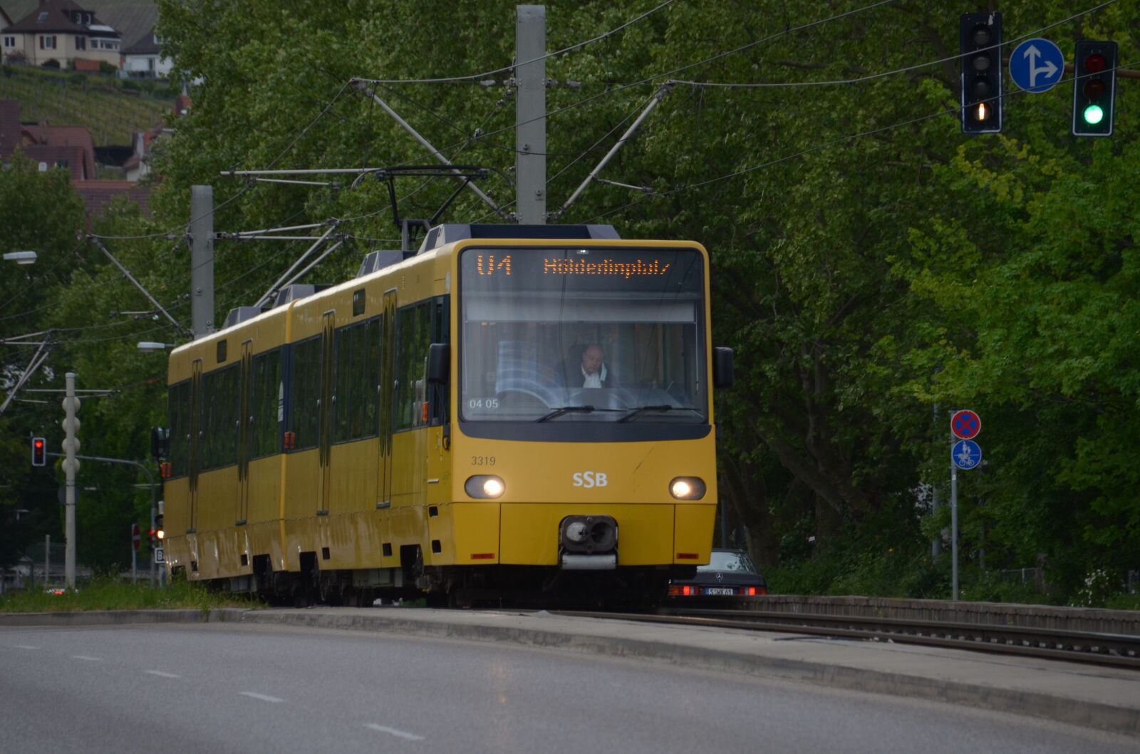 Nikon D5100 sample photo. Stuttgart, light rail, tram photography