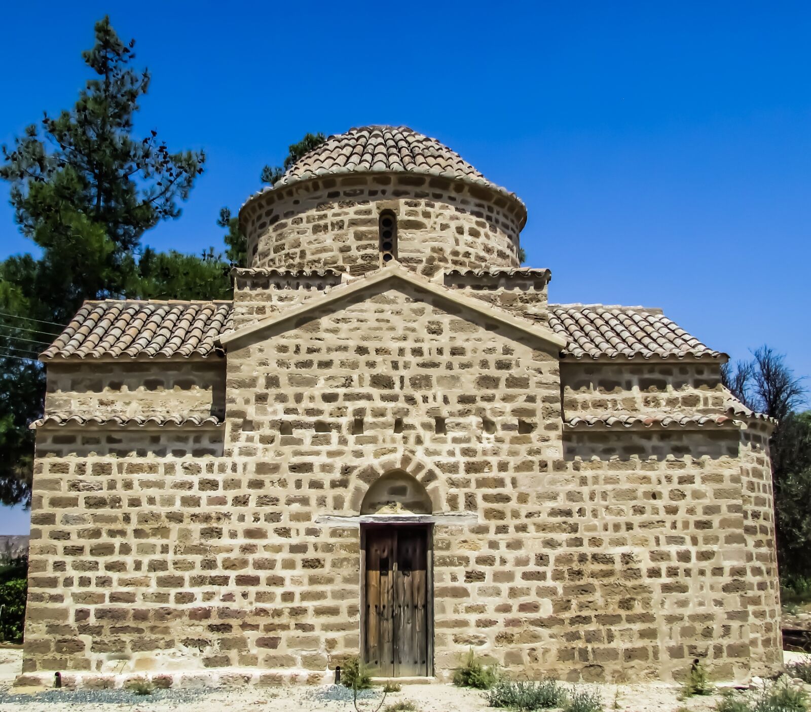 Canon PowerShot SX400 IS sample photo. Cyprus, potamia, church photography