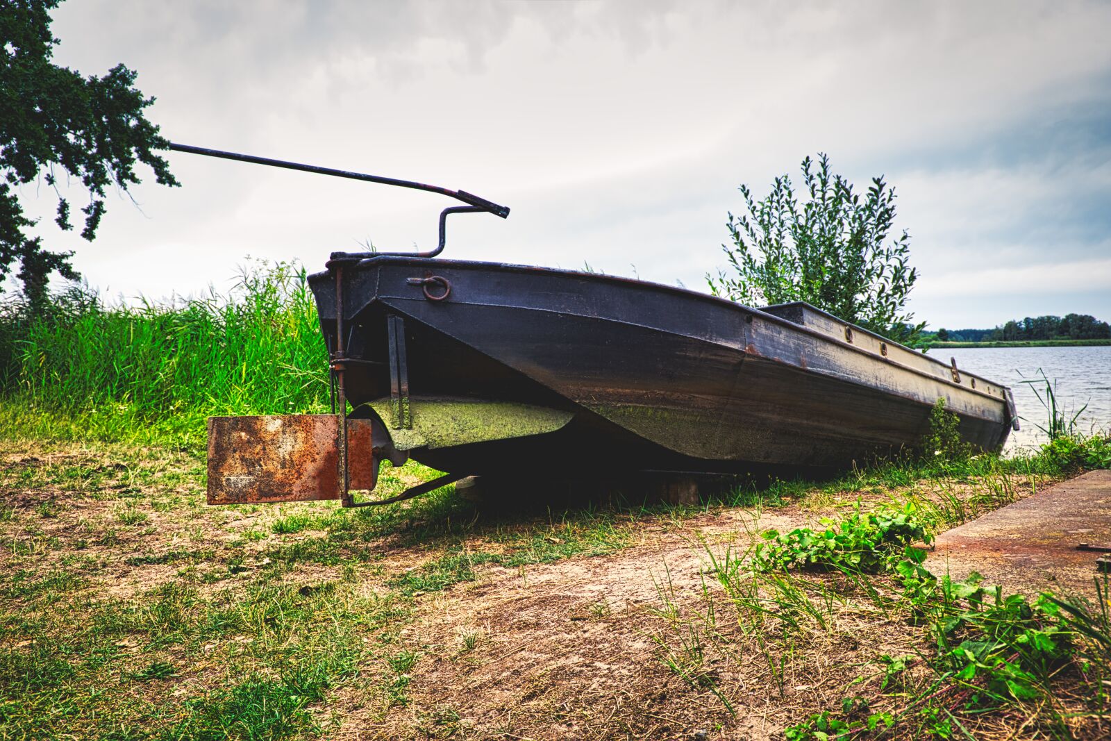Canon EF 24-105mm F3.5-5.6 IS STM sample photo. Boat, kahn, spreewald photography