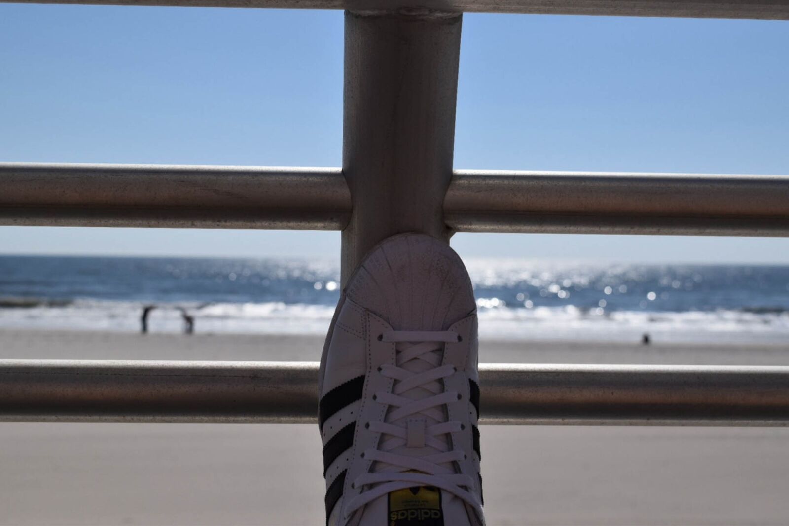 Nikon D5300 sample photo. Beach, banister, long island photography