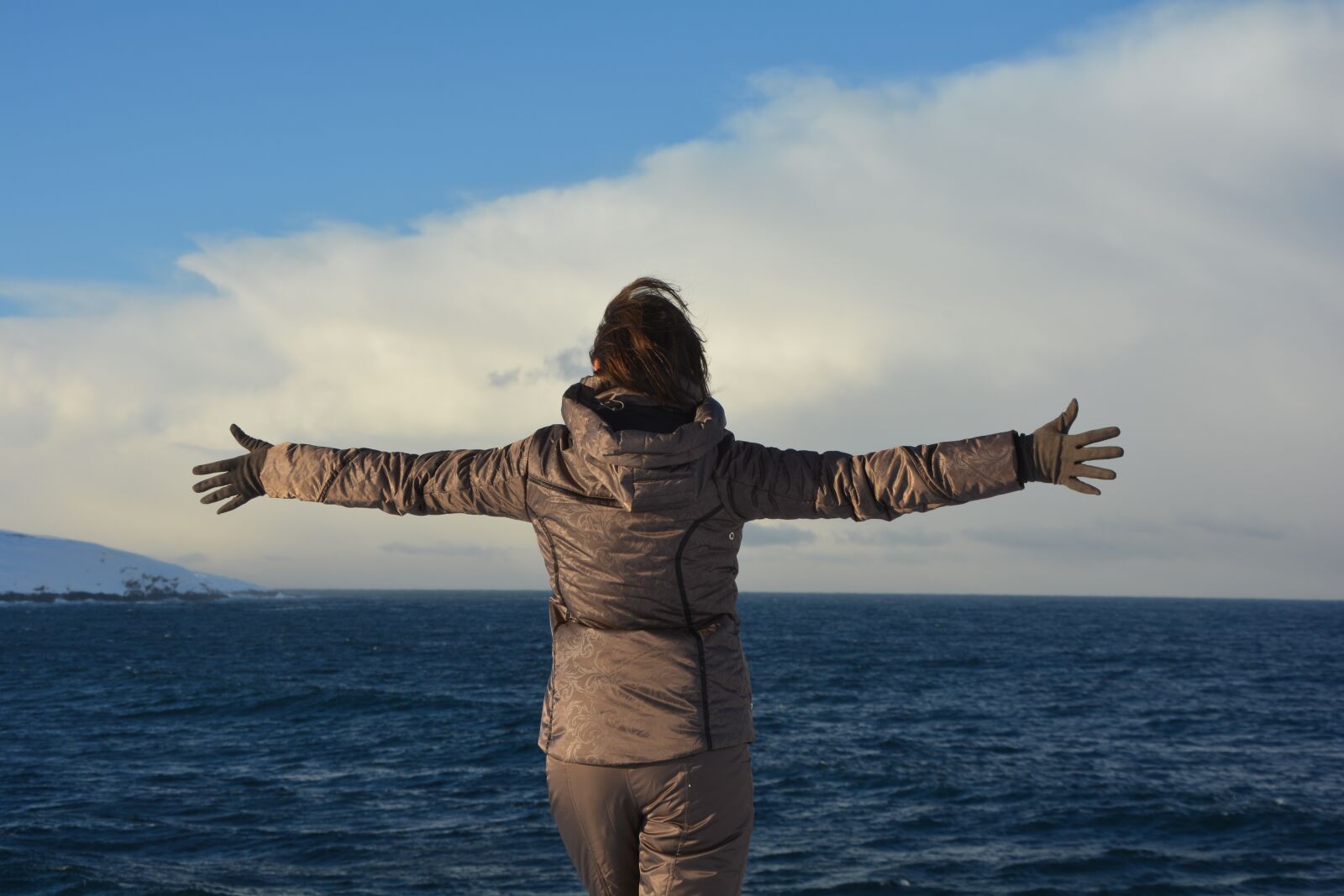 Nikon D5200 sample photo. Teriberka, ocean, winter photography