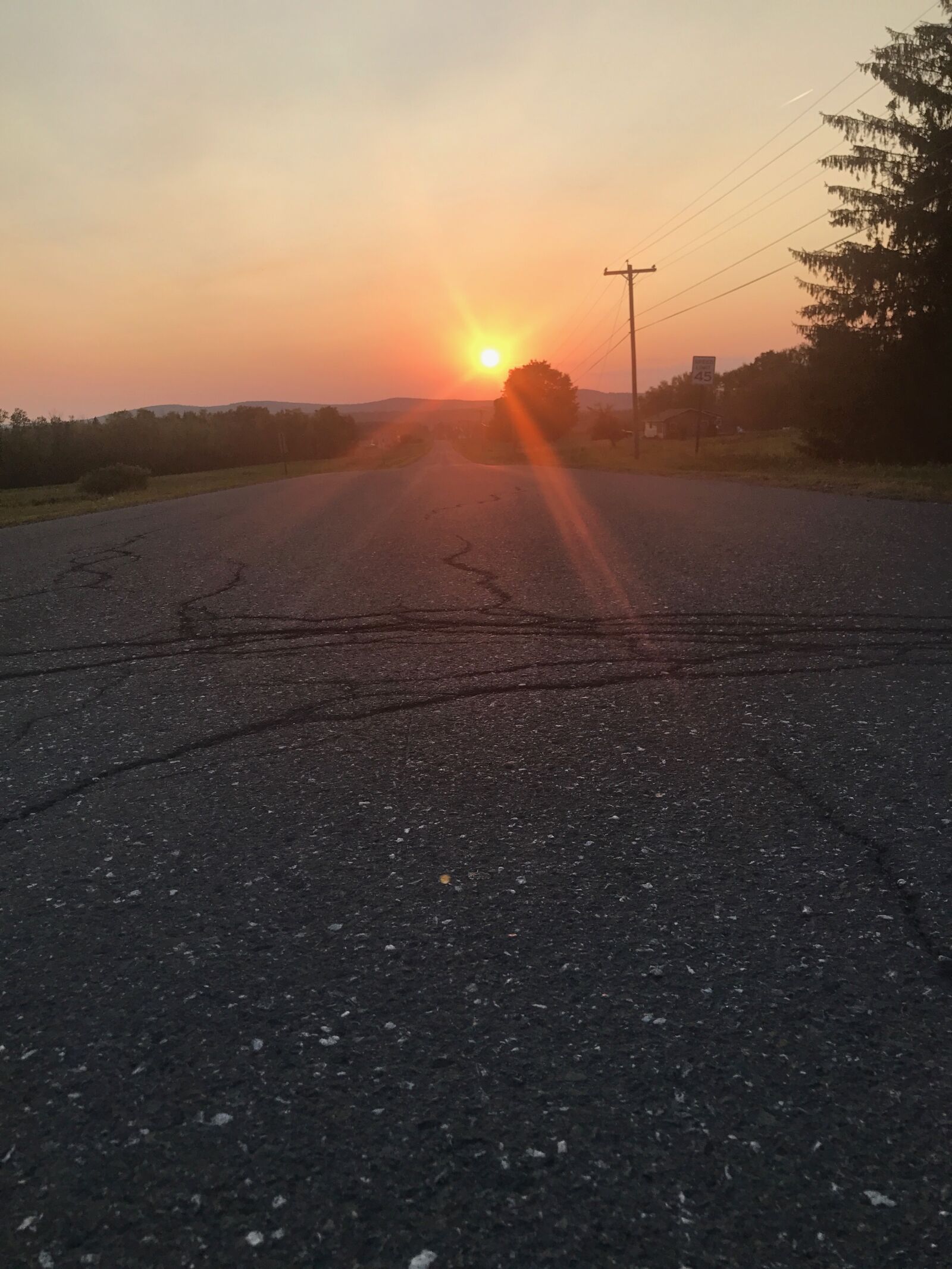 iPhone 7 back camera 3.99mm f/1.8 sample photo. Sunset, maine, dusk photography