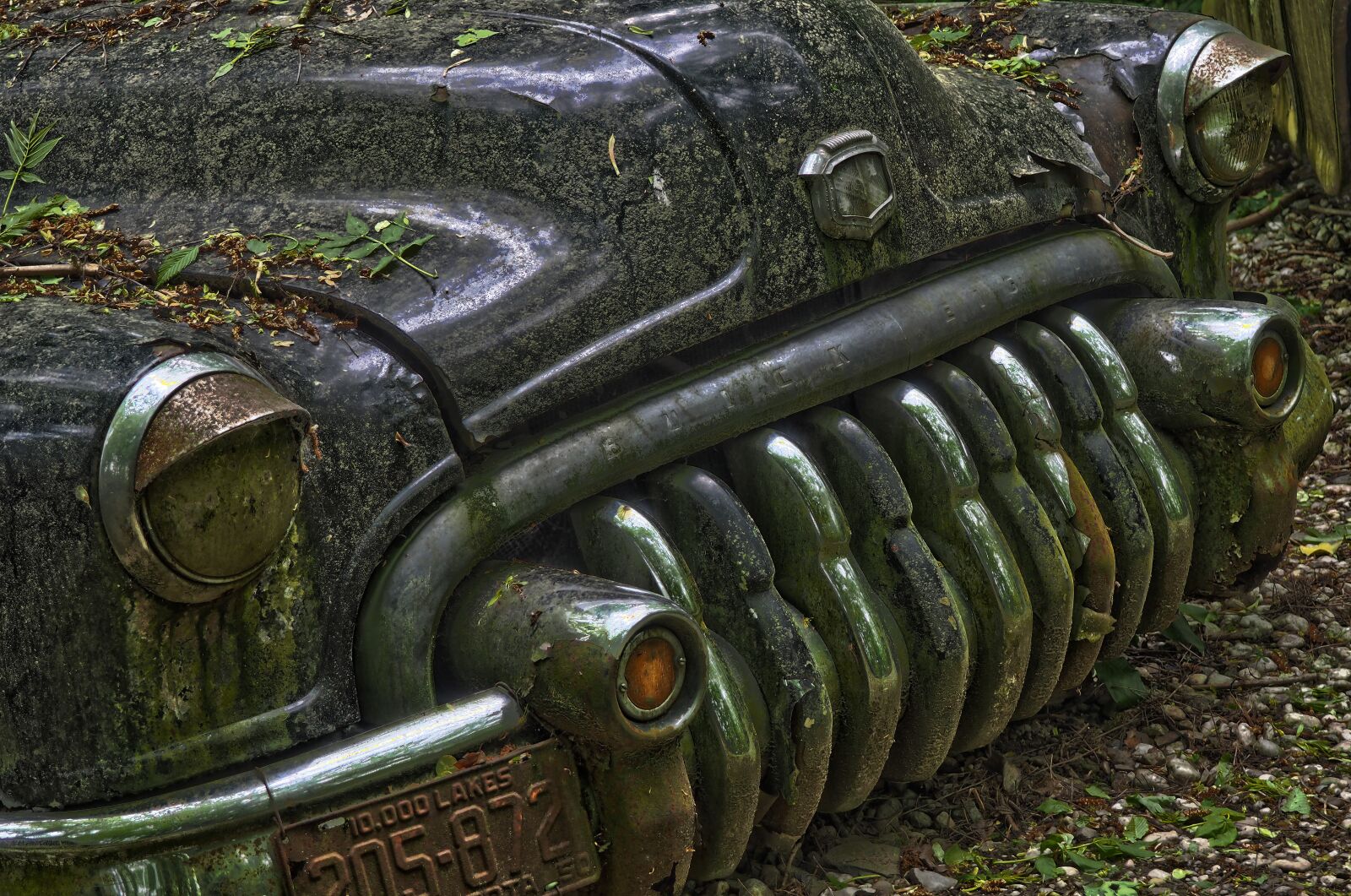 Olympus OM-D E-M10 sample photo. Auto, car cemetery, oldtimer photography