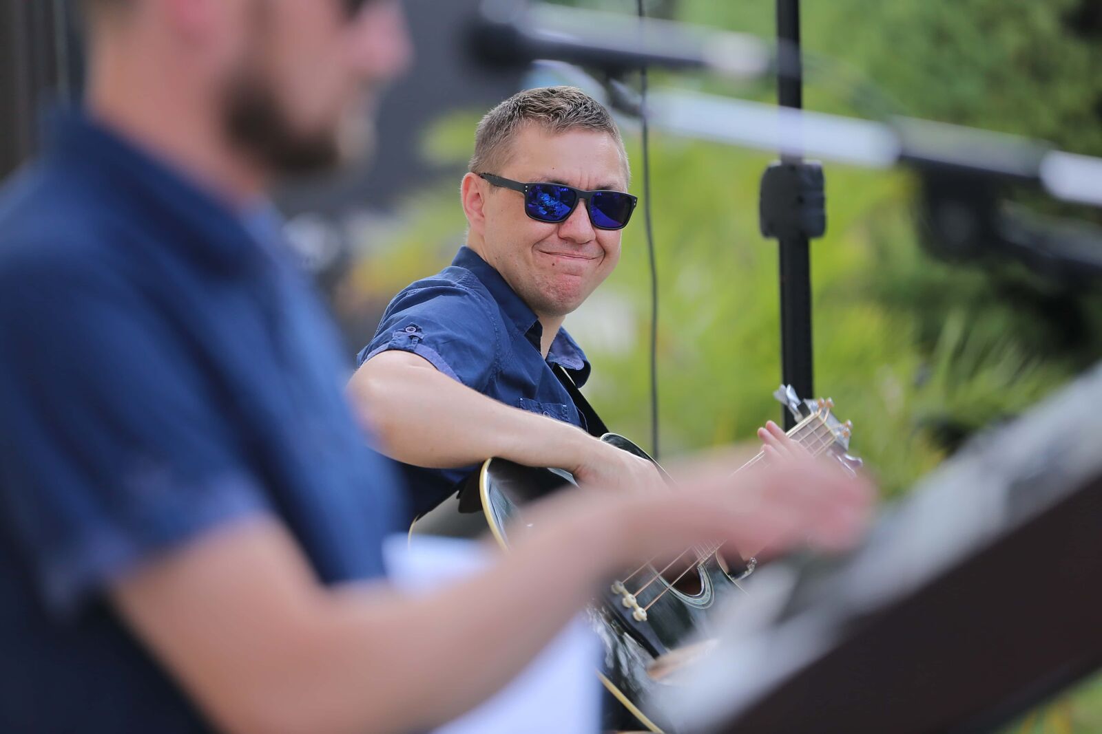 Canon EOS 6D sample photo. Sunglasses, guitarist, band, bend photography