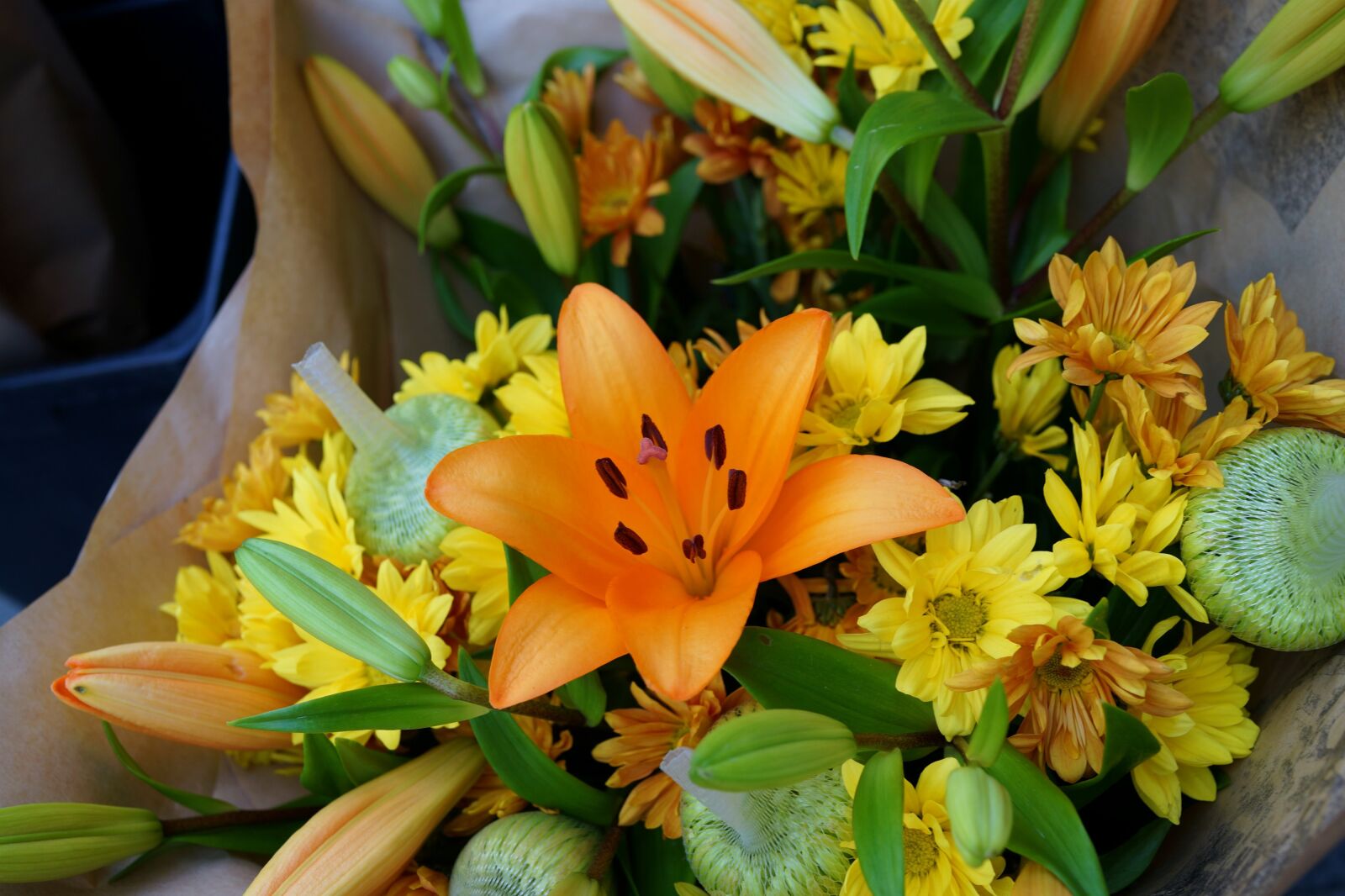 Sony Cyber-shot DSC-RX1R sample photo. Asiatic lily, floral bouquet photography