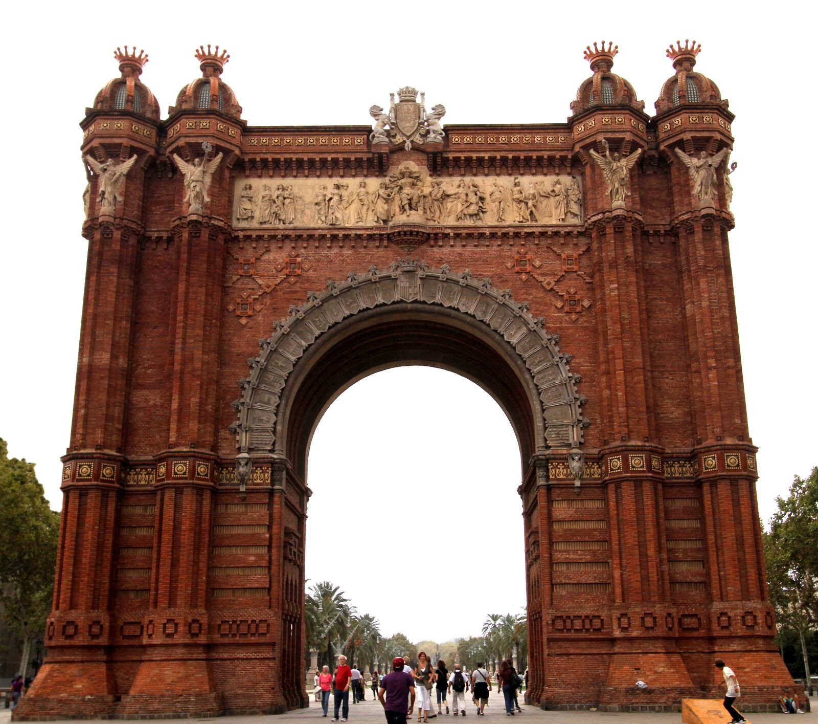 Canon EOS 7D sample photo. Sculpture, arc de triomf photography