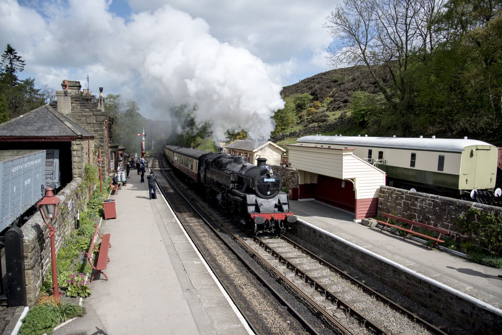 Nikon D750 sample photo. Steam train, transport, locomotive photography