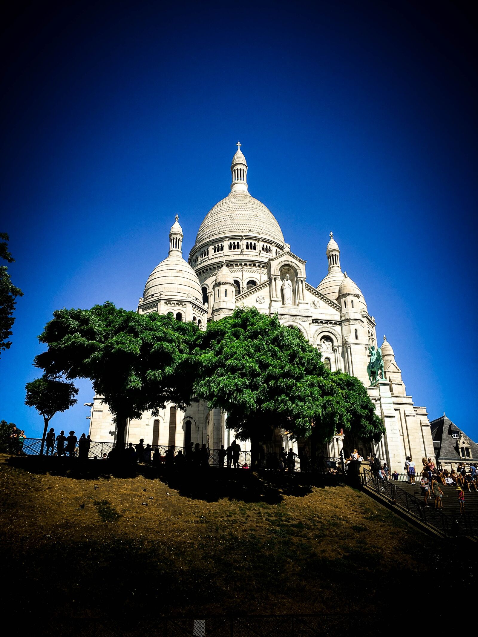 Apple iPhone 6s sample photo. Basilica, sacred heart, paris photography