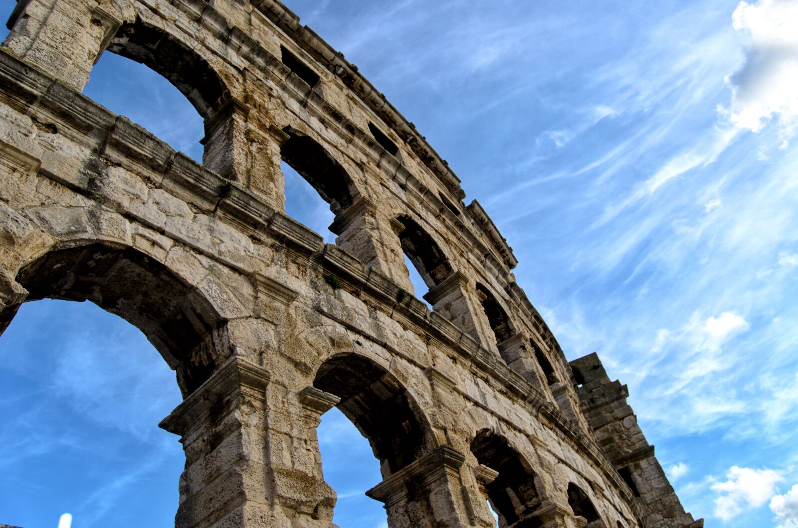 Nikon D7000 sample photo. Pula, arena, croatia photography