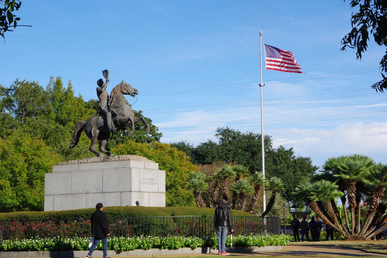 Pentax K-70 sample photo. Jackson square, new orleans photography