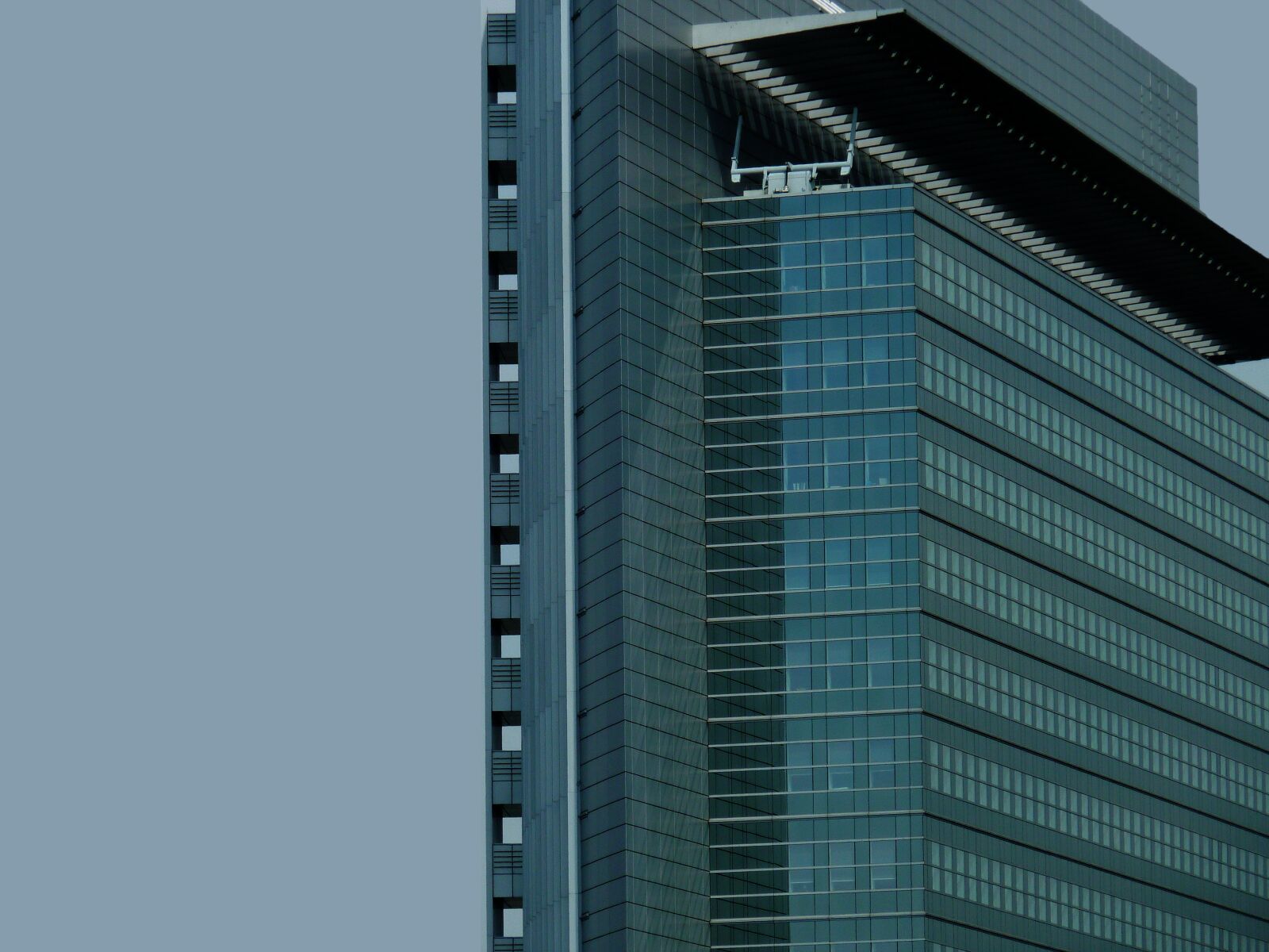 Panasonic DMC-TZ7 sample photo. Skyscraper, window, frankfurt photography