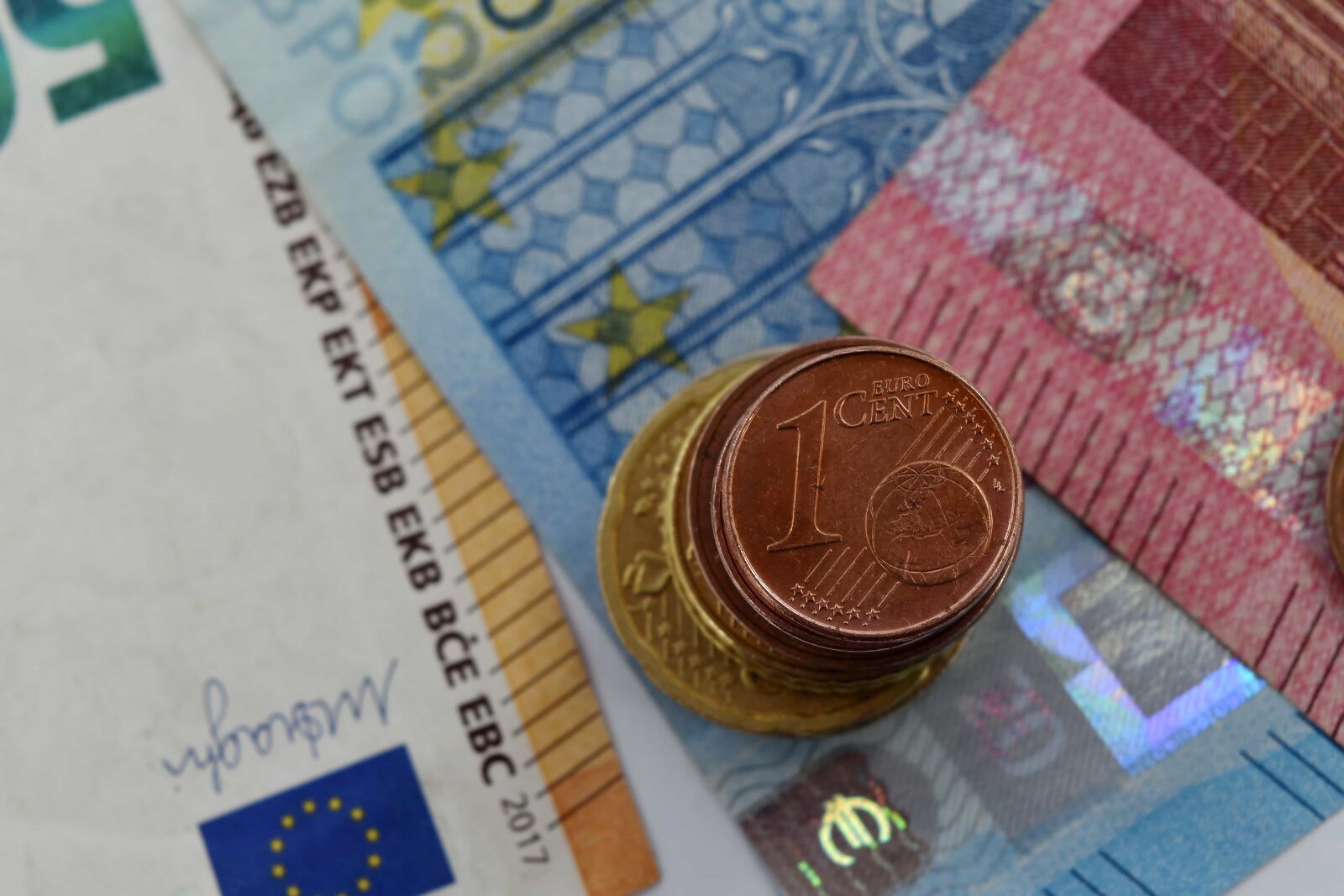 Nikon D5500 sample photo. Cent, coins, copper, economy photography