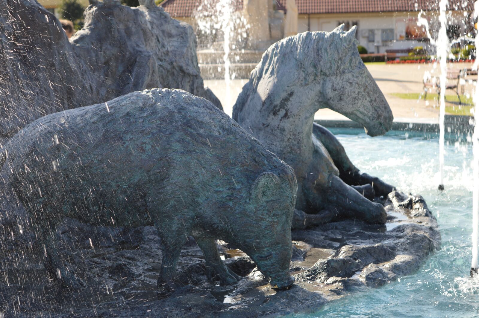 Nikon D3200 sample photo. Fountain, mite, j zef photography
