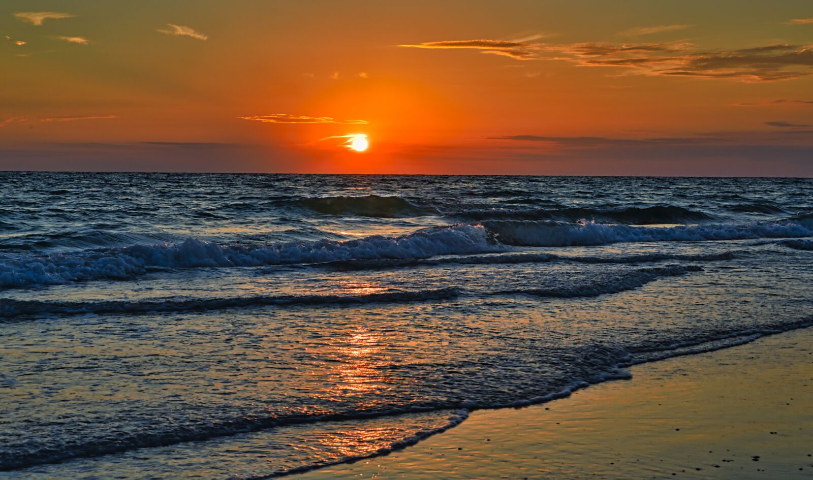 Nikon D850 sample photo. Sunset, sky, gulf photography