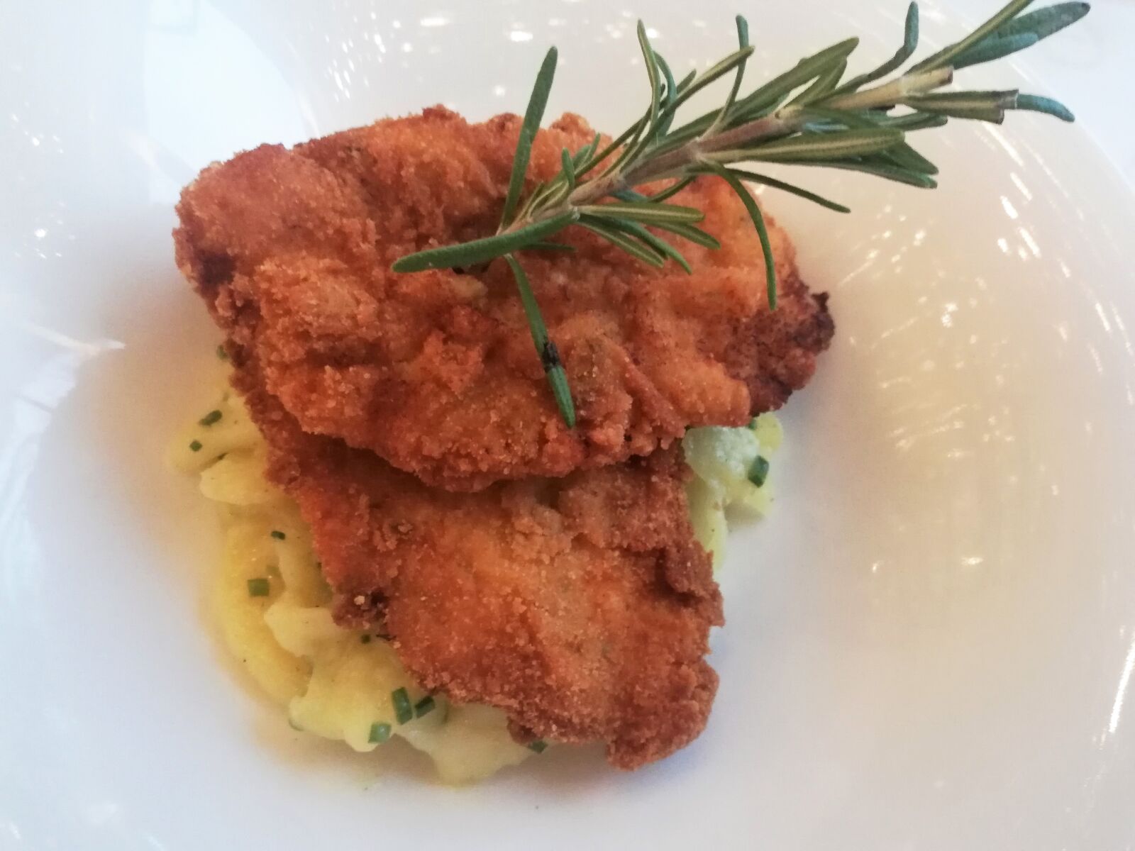 HUAWEI RNE-L21 sample photo. Chicken breast, chicken, breaded photography