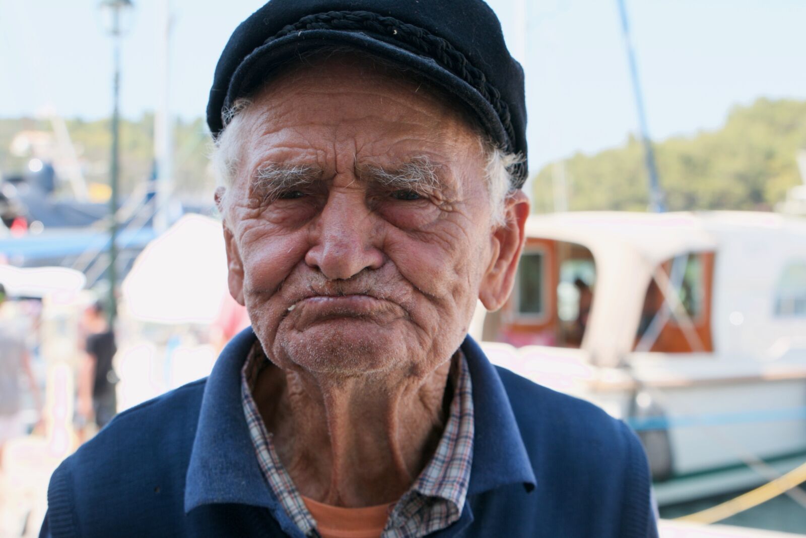 Canon EOS 70D sample photo. Fisherman, corfu, tourism photography