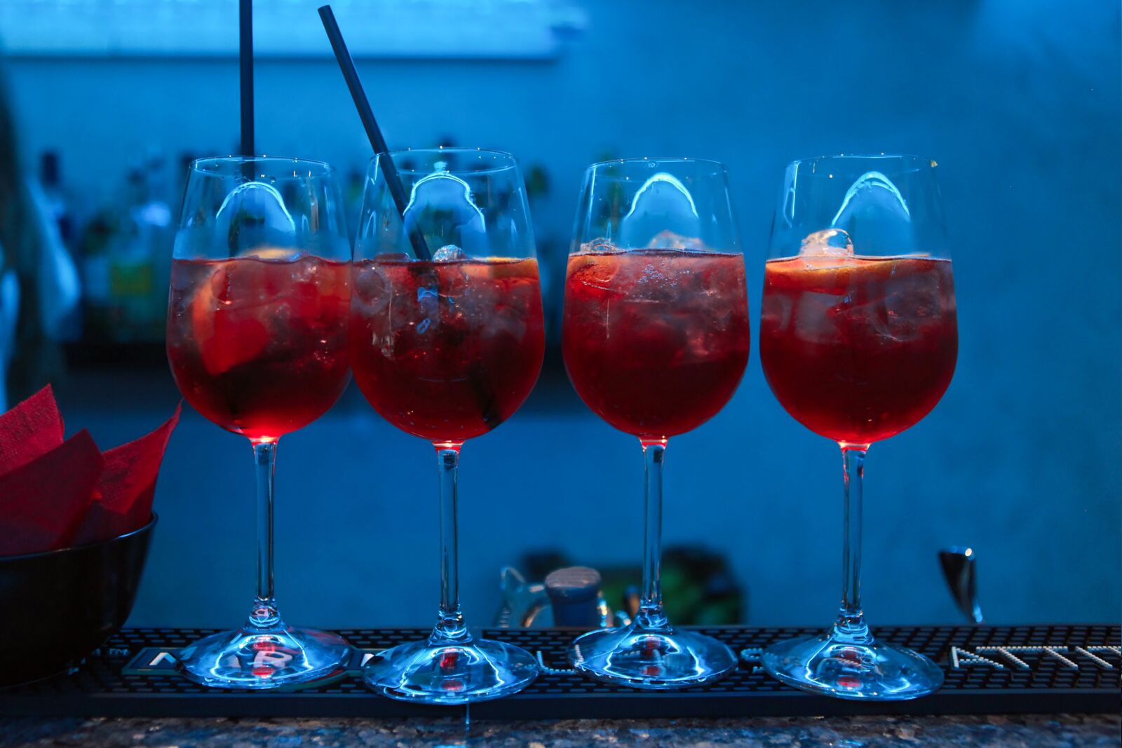 Canon EOS 5D Mark II sample photo. Drinks, cocktail, campari photography