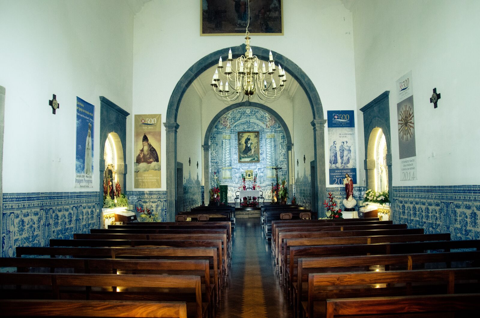 Nikon D5100 sample photo. Madeira, church, church madeira photography