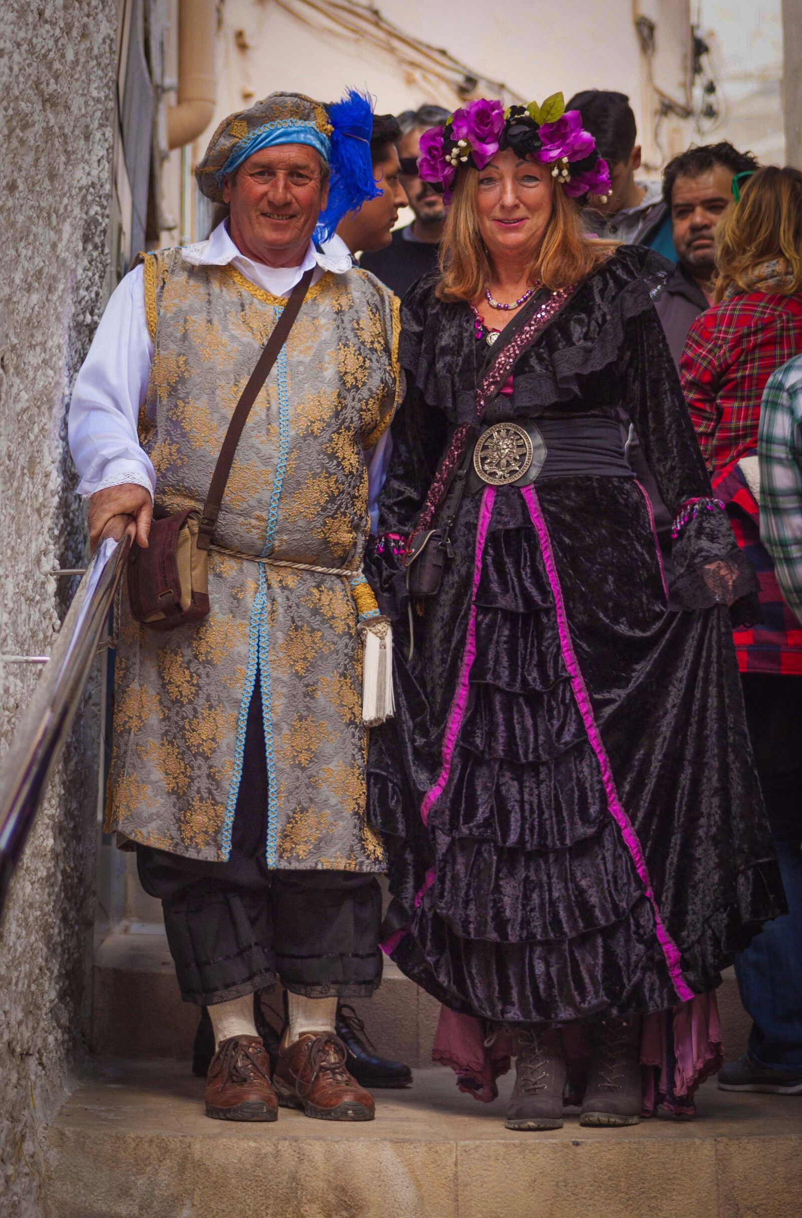 Canon EF 75-300mm f/4-5.6 sample photo. Period costume, old, classic photography