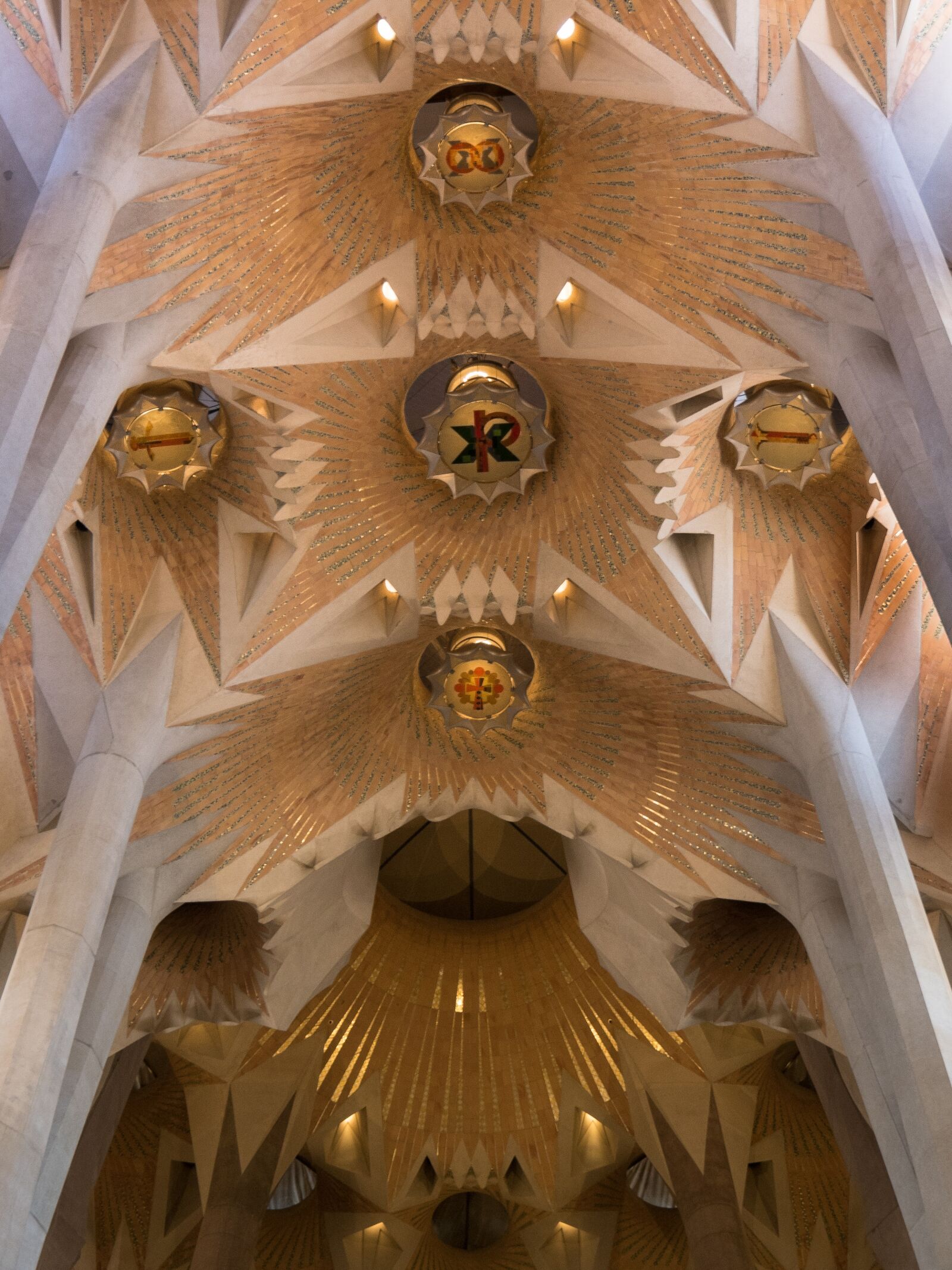 Olympus OM-D E-M5 II sample photo. Ceiling, cathedral, sagrada fam photography